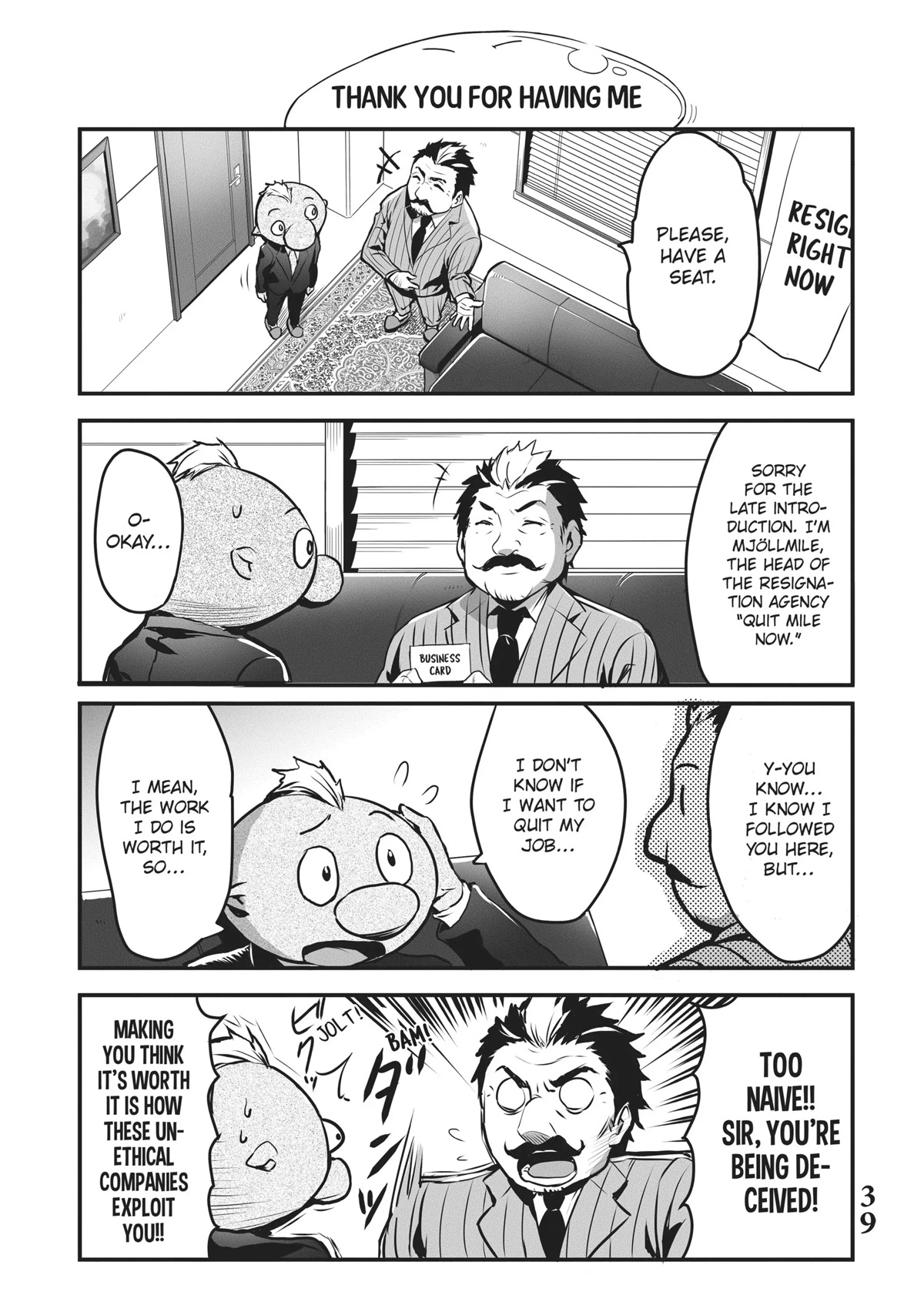 Tensei Shite mo Shachiku Datta Ken Chapter 12 page 3 - Chapter 12: Gobta Wants To Stop Being a Workaholic