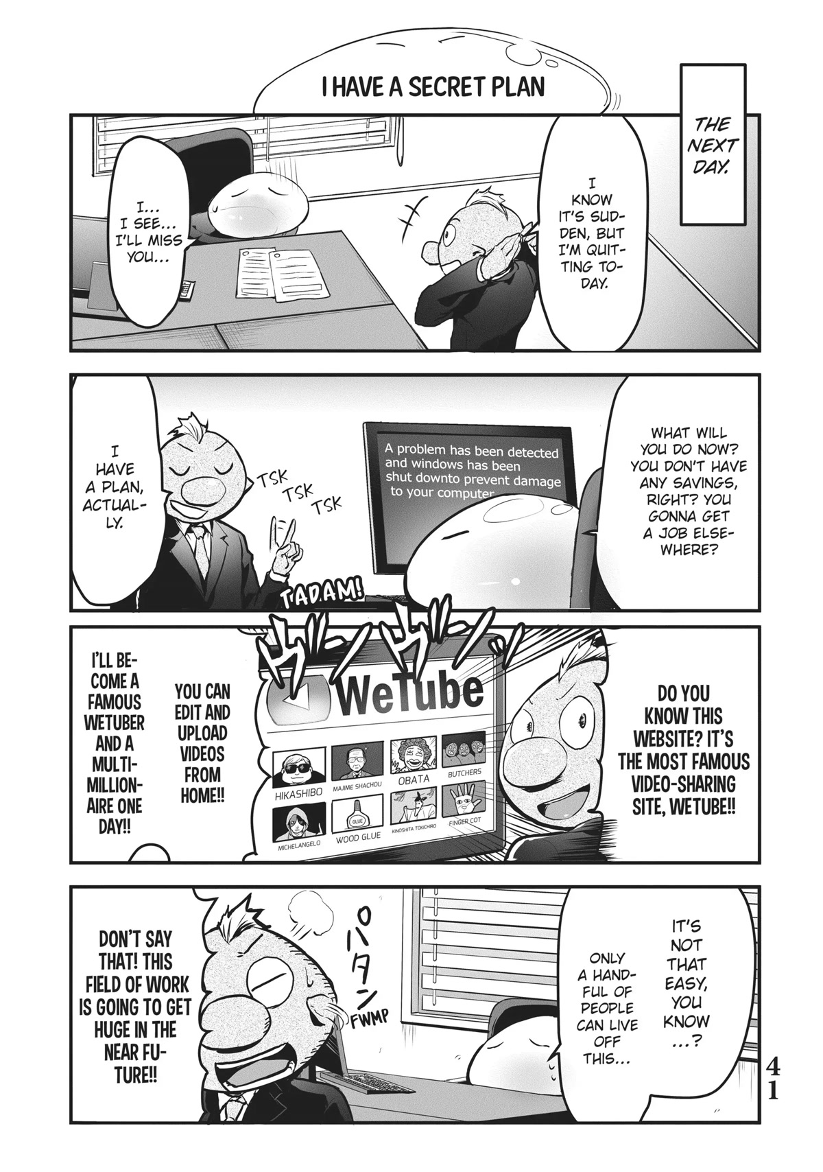 Tensei Shite mo Shachiku Datta Ken Chapter 12 page 5 - Chapter 12: Gobta Wants To Stop Being a Workaholic