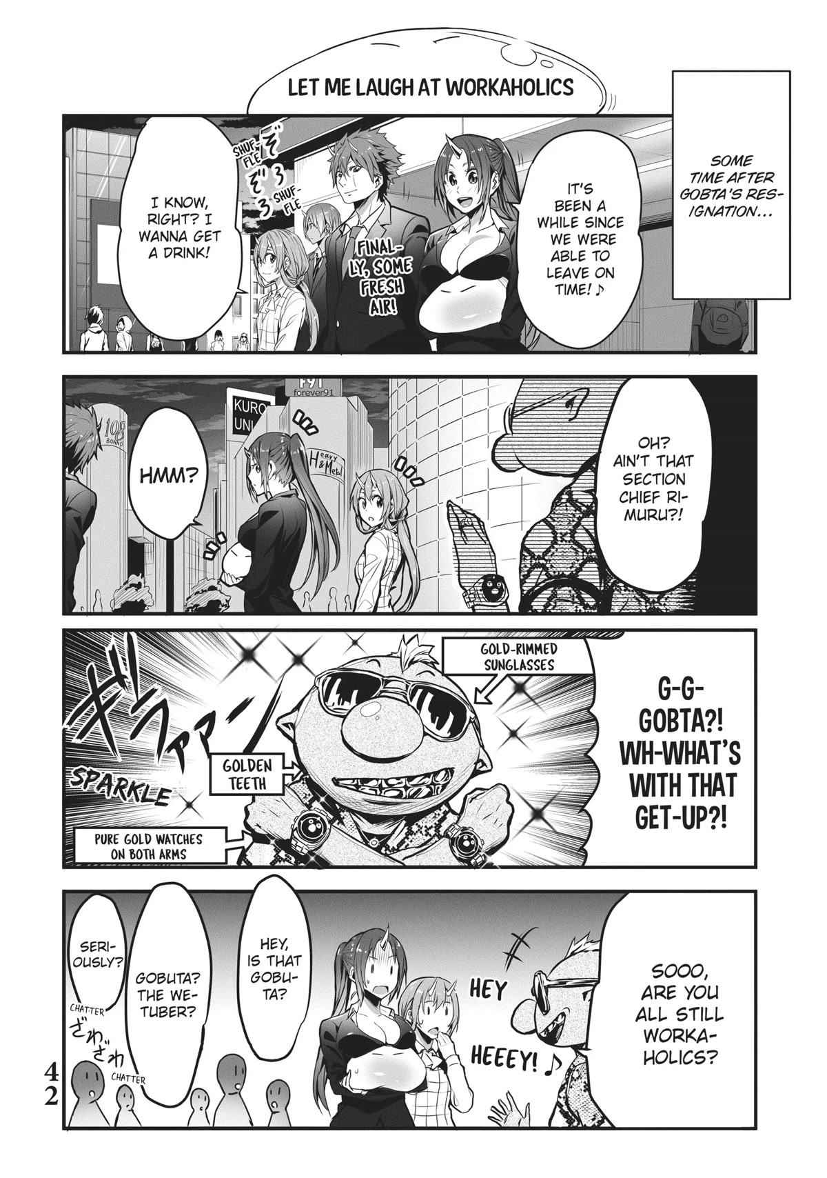 Tensei Shite mo Shachiku Datta Ken Chapter 12 page 6 - Chapter 12: Gobta Wants To Stop Being a Workaholic