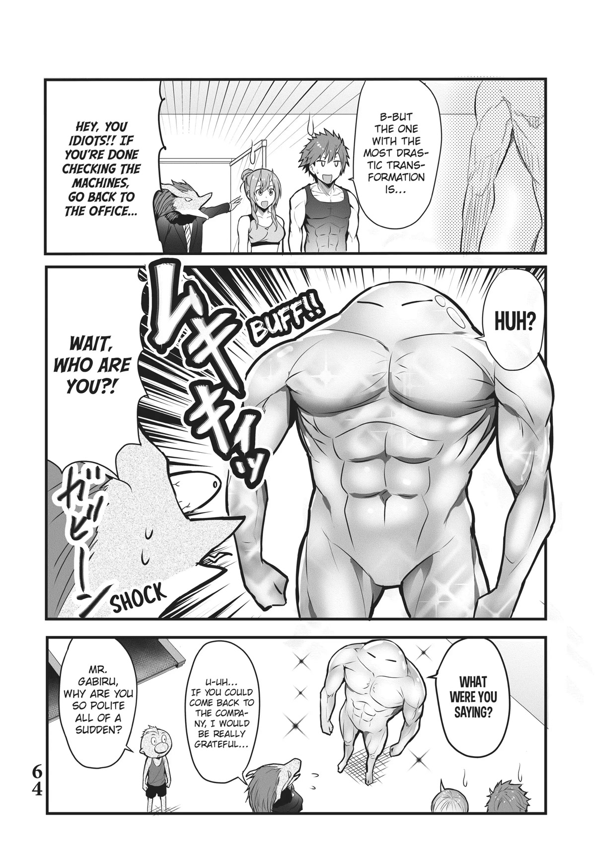 Tensei Shite mo Shachiku Datta Ken Chapter 13 page 14 - Chapter 13: Rimuru and His Cheerful Coworker's Doing Fitness