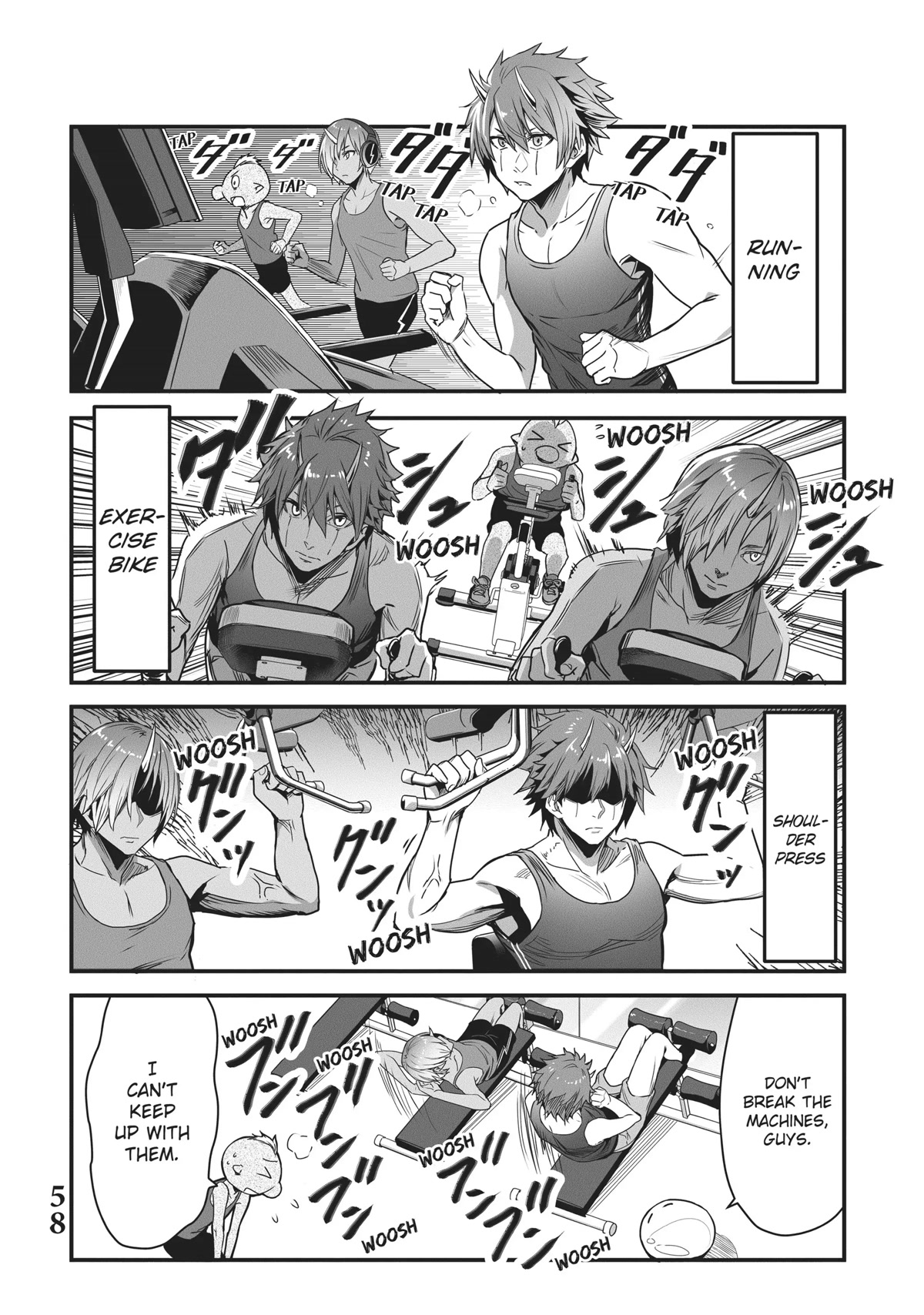 Tensei Shite mo Shachiku Datta Ken Chapter 13 page 8 - Chapter 13: Rimuru and His Cheerful Coworker's Doing Fitness