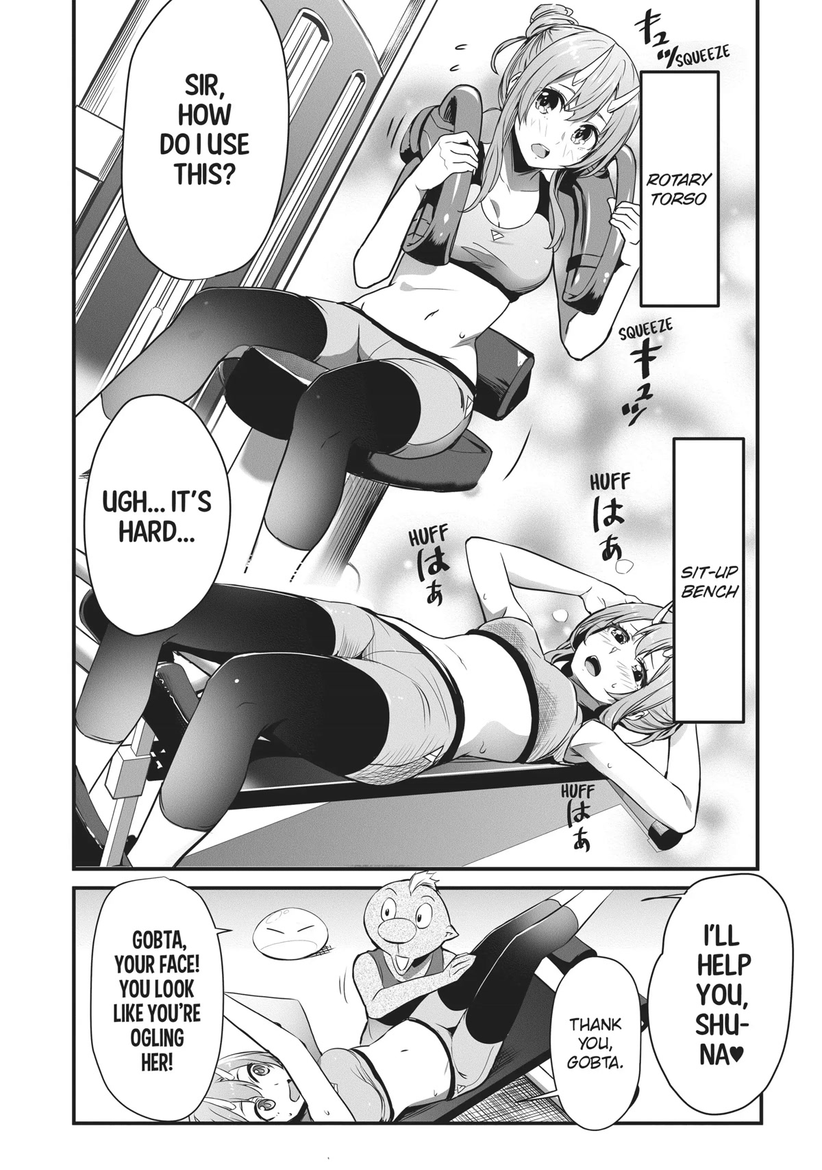 Tensei Shite mo Shachiku Datta Ken Chapter 13 page 9 - Chapter 13: Rimuru and His Cheerful Coworker's Doing Fitness