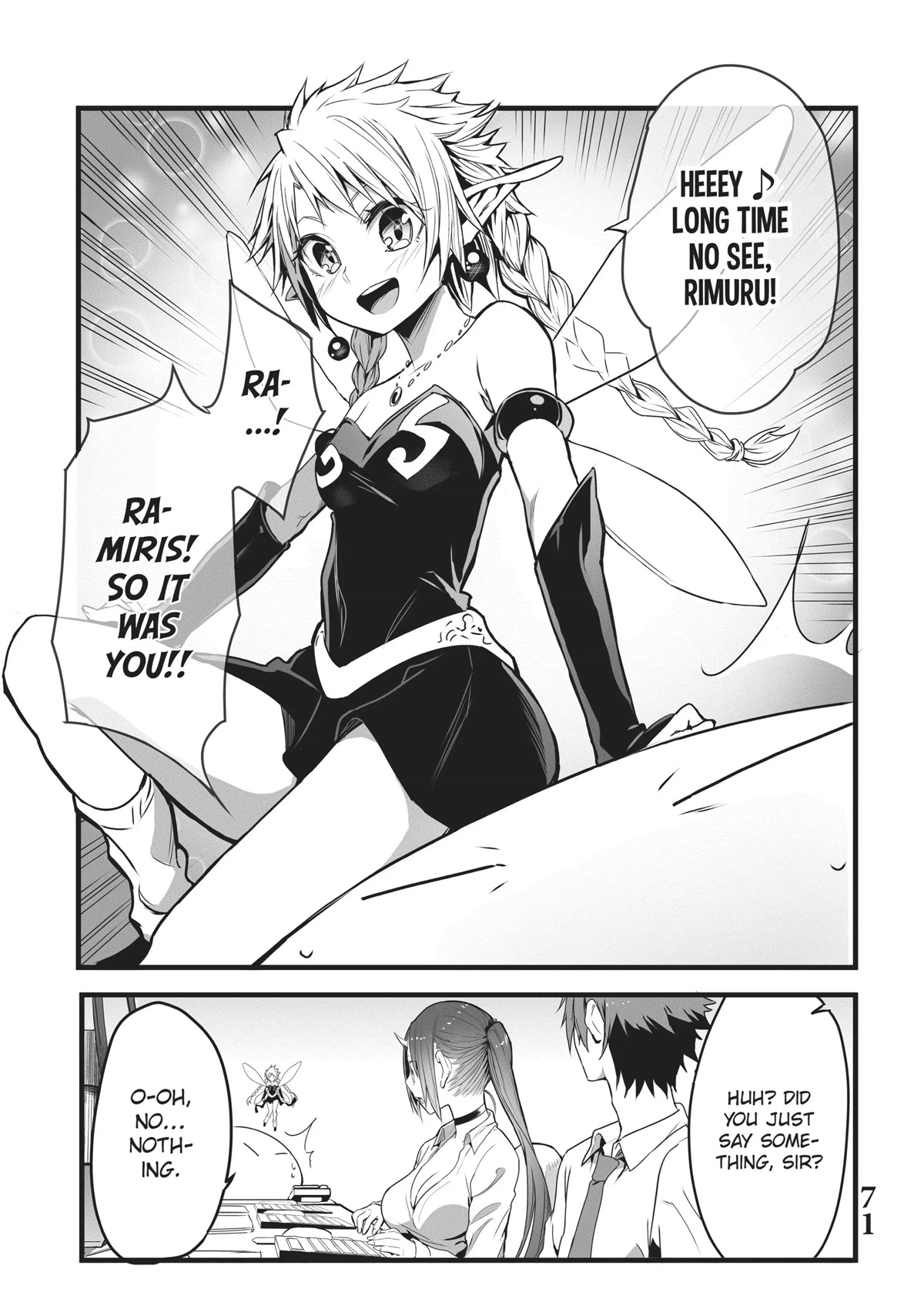 Tensei Shite mo Shachiku Datta Ken Chapter 14 page 5 - Chapter 14: Rimuru and His Cheerful Coworker's, And the Fairy