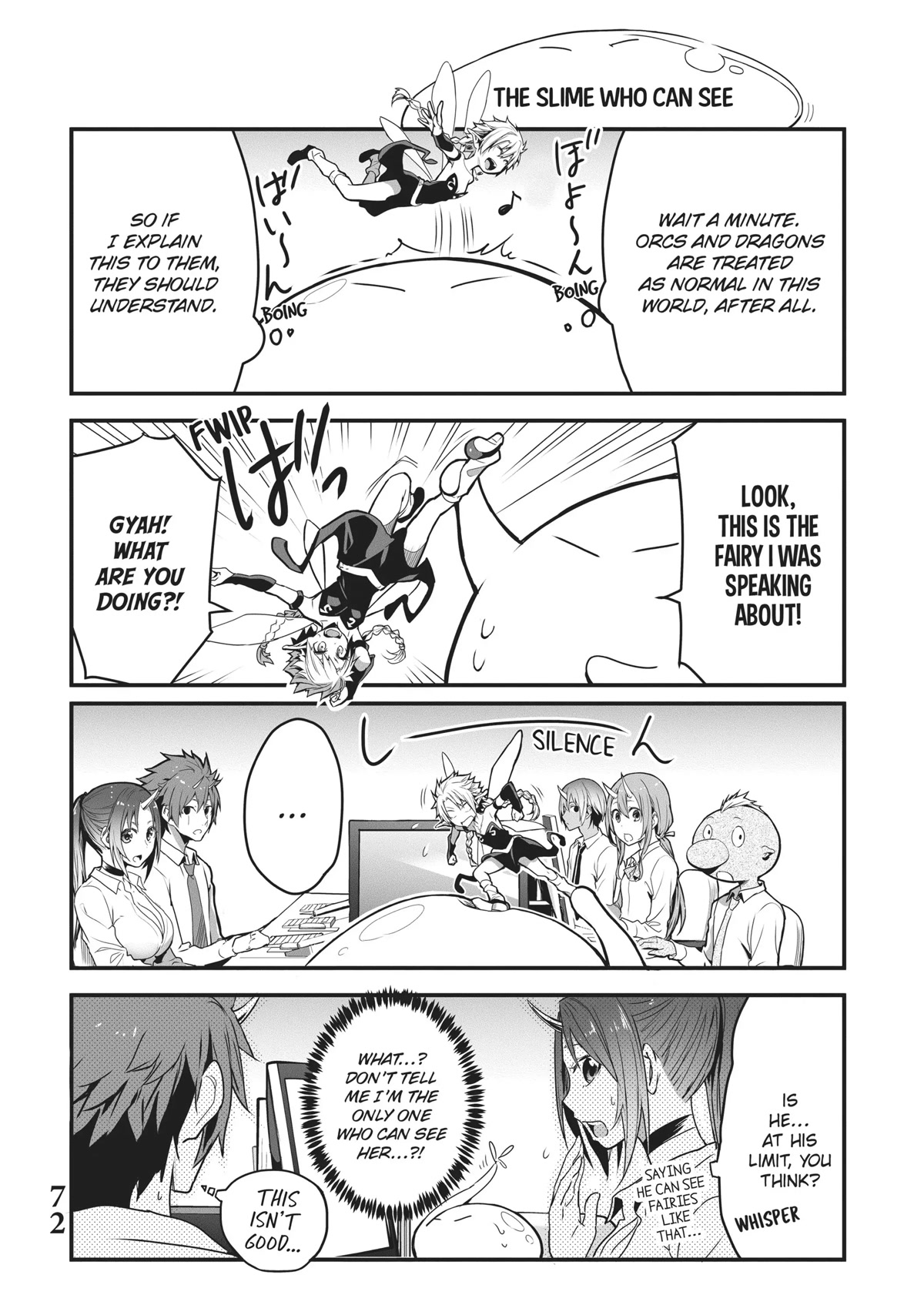 Tensei Shite mo Shachiku Datta Ken Chapter 14 page 6 - Chapter 14: Rimuru and His Cheerful Coworker's, And the Fairy