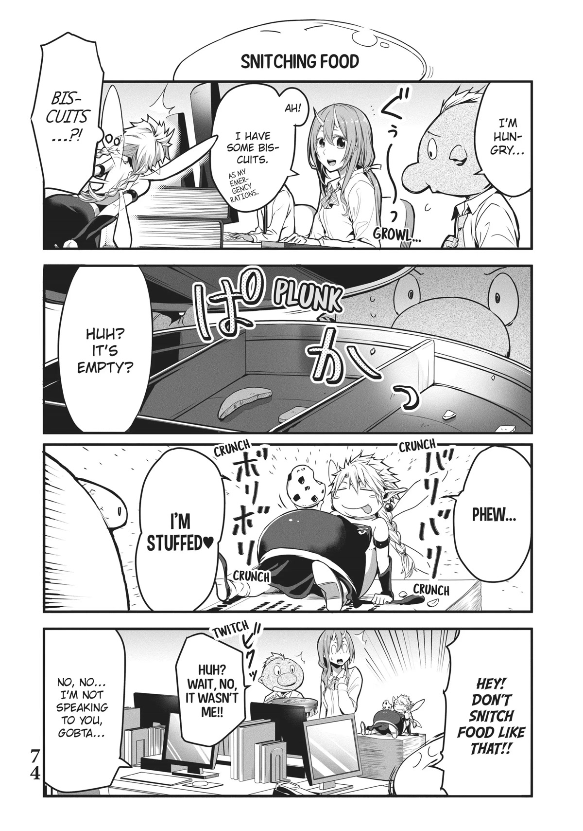 Tensei Shite mo Shachiku Datta Ken Chapter 14 page 8 - Chapter 14: Rimuru and His Cheerful Coworker's, And the Fairy