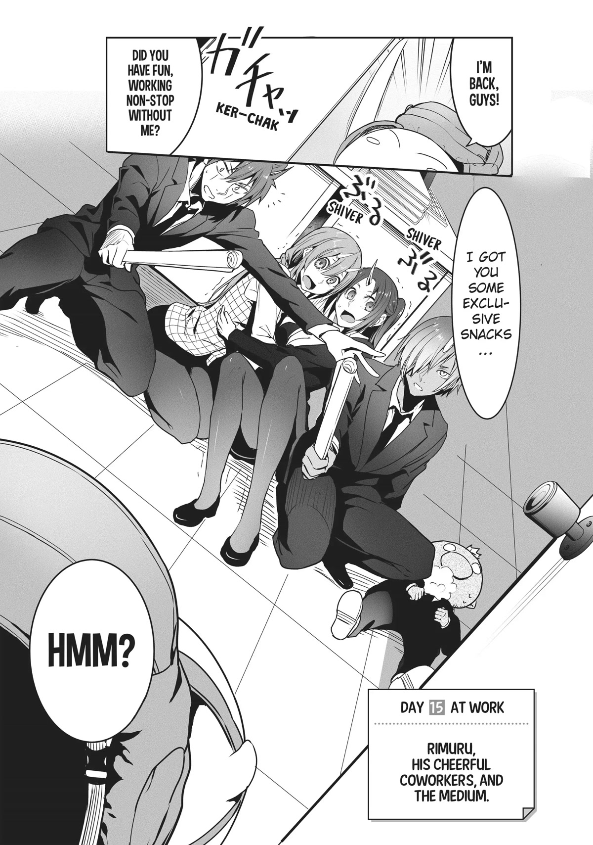 Tensei Shite mo Shachiku Datta Ken Chapter 15 page 3 - Chapter 15: Rimuru and His Cheerful Coworker's And the Medium