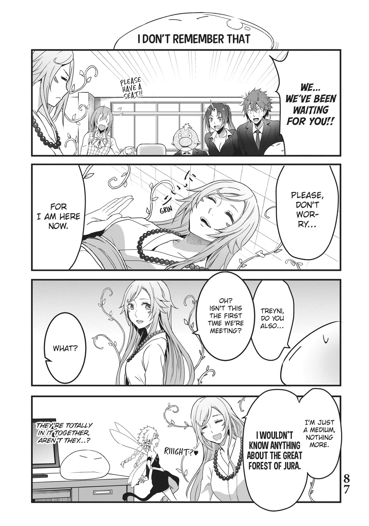 Tensei Shite mo Shachiku Datta Ken Chapter 15 page 7 - Chapter 15: Rimuru and His Cheerful Coworker's And the Medium