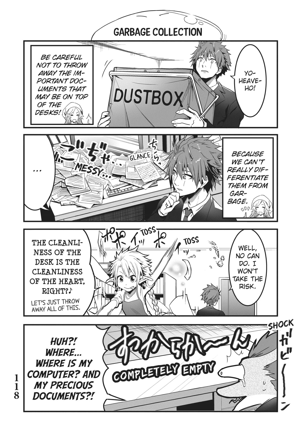 Tensei Shite mo Shachiku Datta Ken Chapter 17 page 10 - Chapter 17: Rimuru and His Cheerful Coworker's Cleaning Up