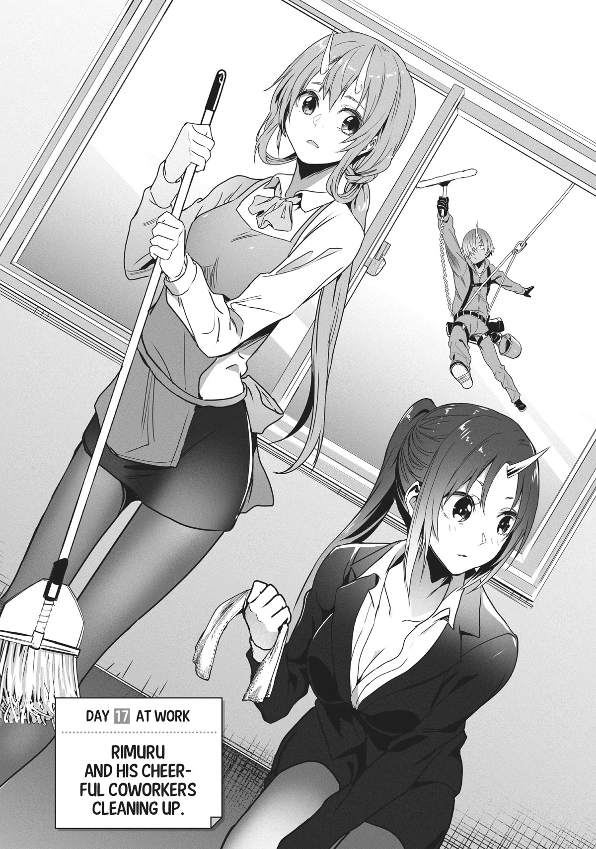 Tensei Shite mo Shachiku Datta Ken Chapter 17 page 2 - Chapter 17: Rimuru and His Cheerful Coworker's Cleaning Up