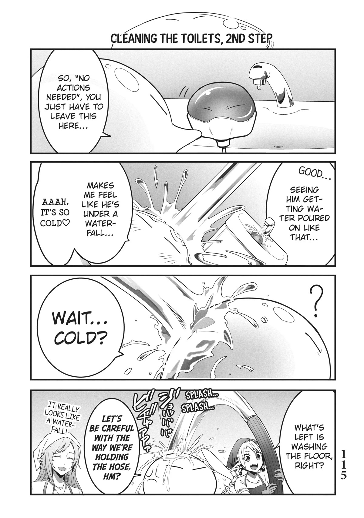 Tensei Shite mo Shachiku Datta Ken Chapter 17 page 7 - Chapter 17: Rimuru and His Cheerful Coworker's Cleaning Up