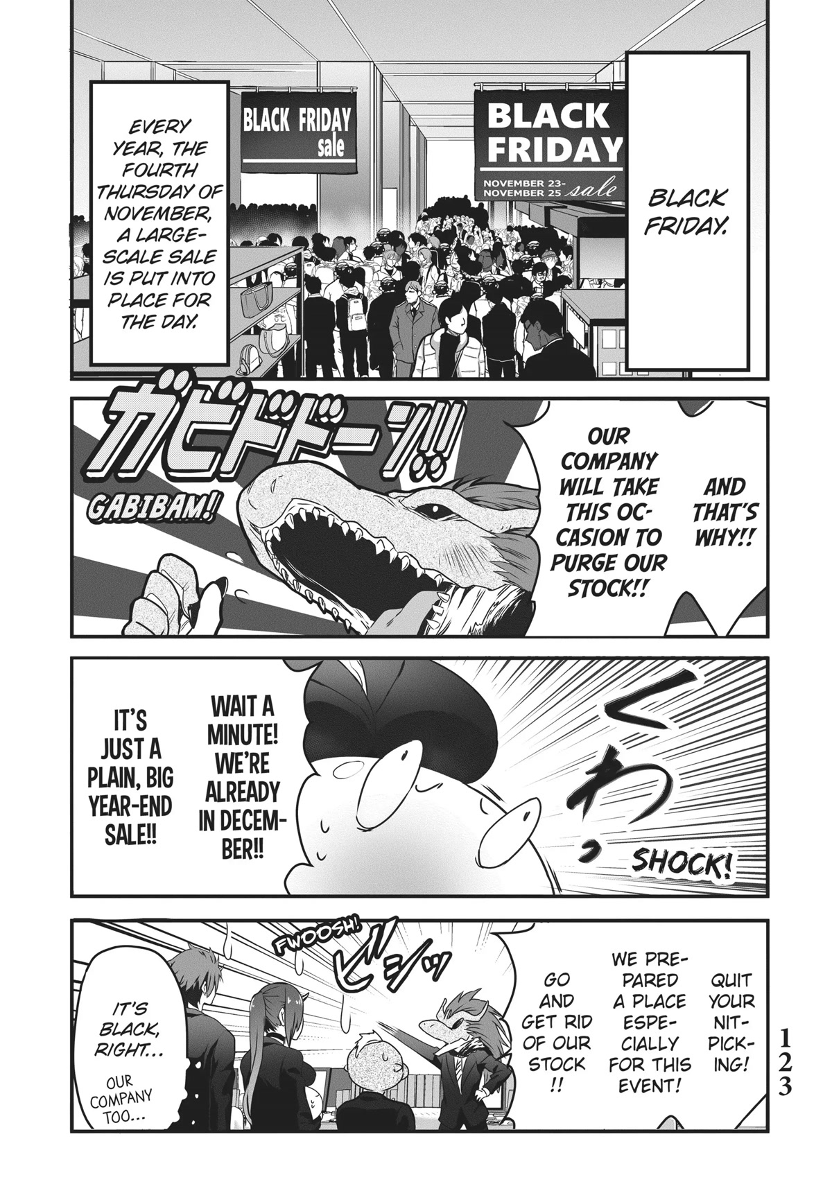 Tensei Shite mo Shachiku Datta Ken Chapter 18 page 1 - Chapter 18: Rimuru and His Cheerful Coworker's Black Friday