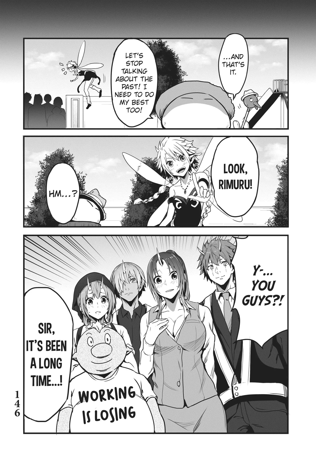 Tensei Shite mo Shachiku Datta Ken Chapter 19 page 10 - Chapter 19: Rimuru and His Cheerful Coworker's New Journey