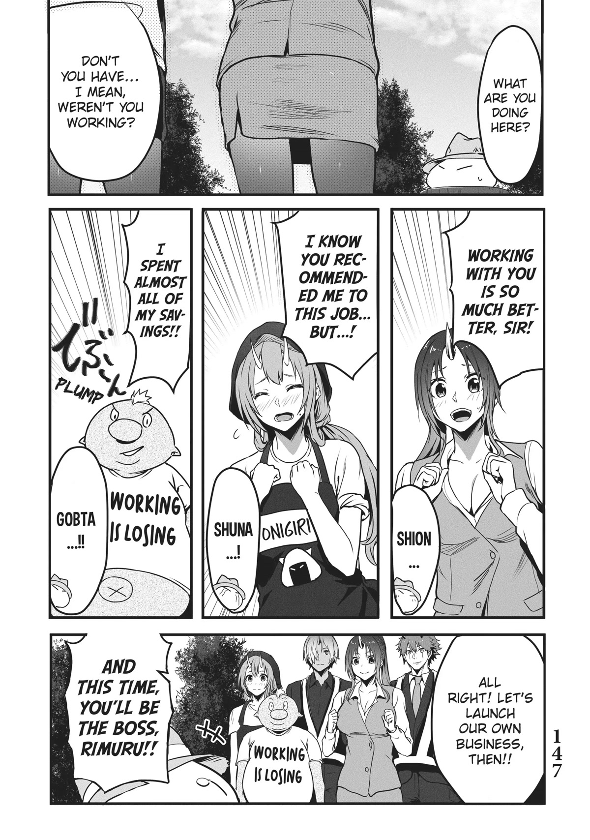Tensei Shite mo Shachiku Datta Ken Chapter 19 page 11 - Chapter 19: Rimuru and His Cheerful Coworker's New Journey