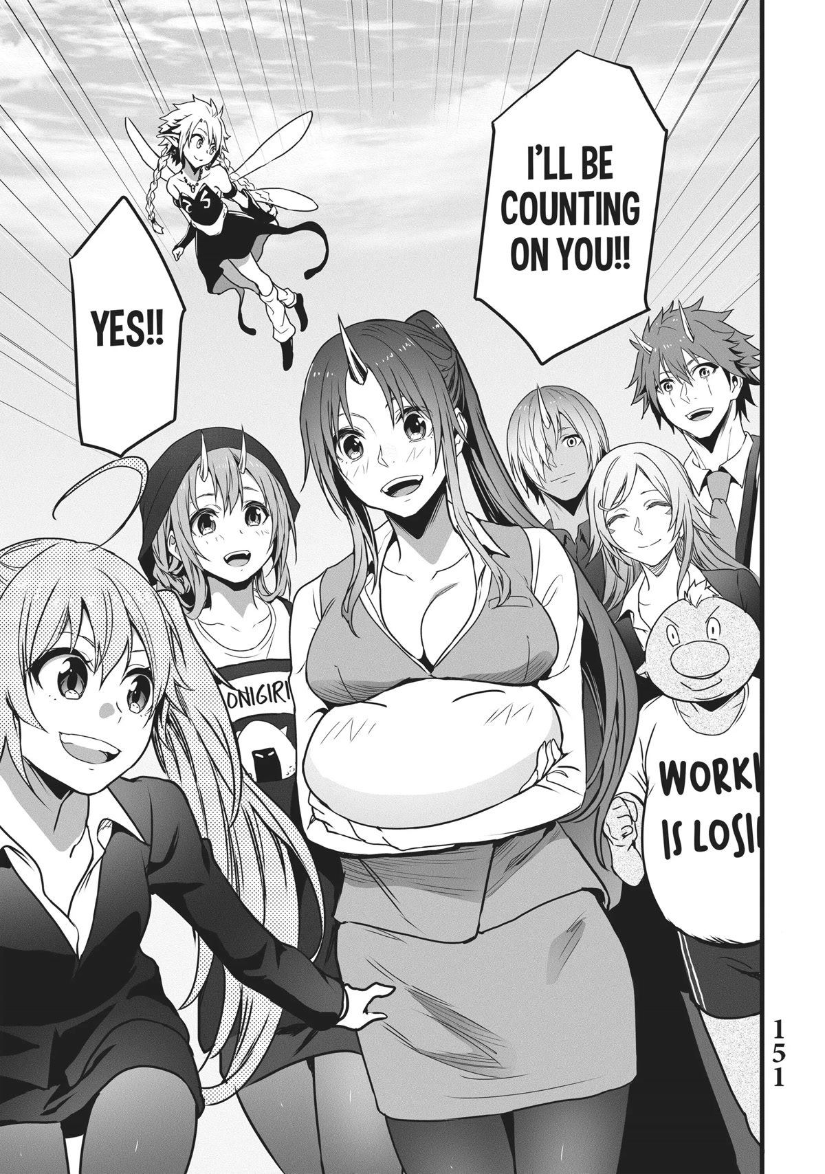 Tensei Shite mo Shachiku Datta Ken Chapter 19 page 15 - Chapter 19: Rimuru and His Cheerful Coworker's New Journey
