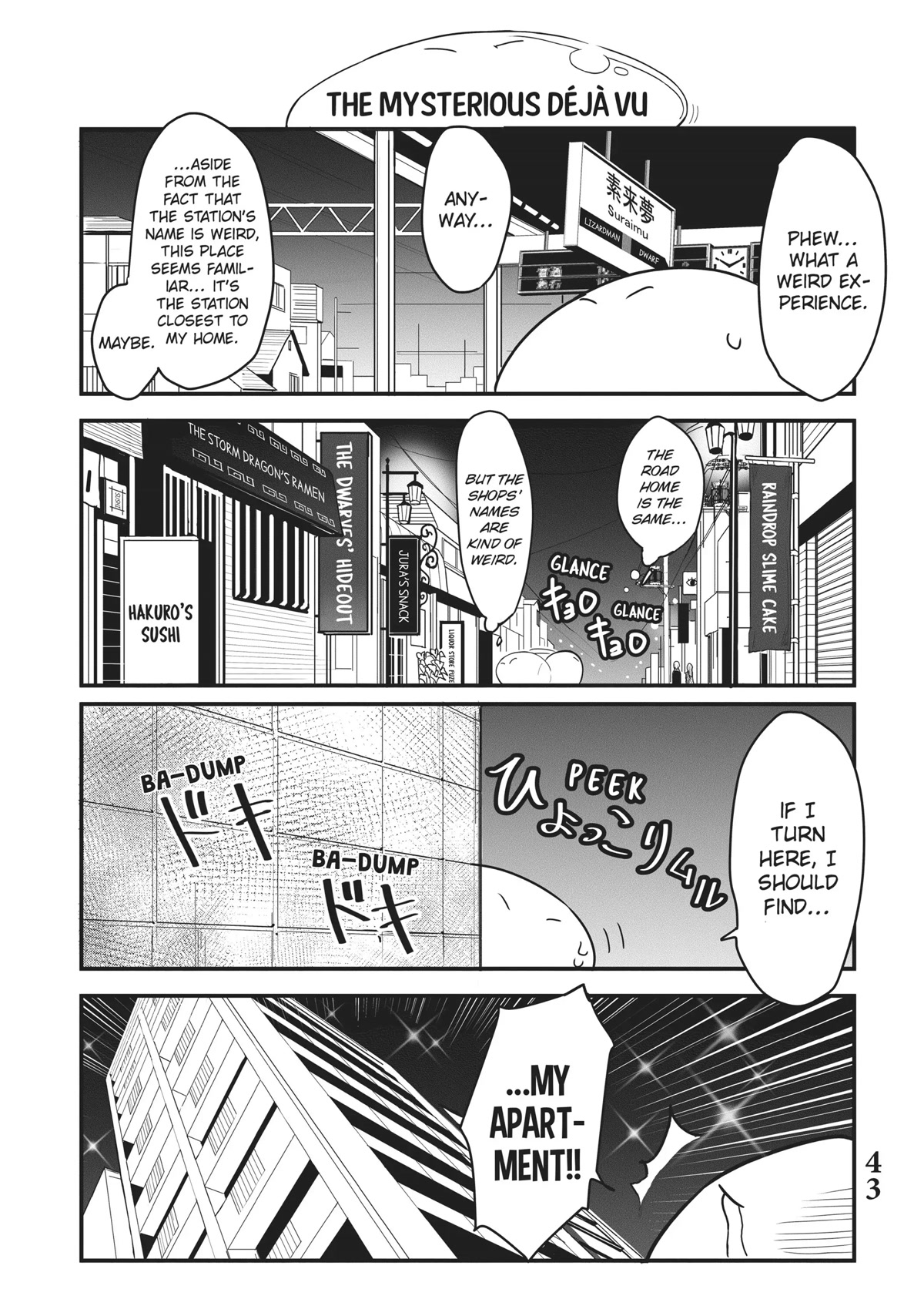Tensei Shite mo Shachiku Datta Ken Chapter 3.5 page 7 - Chapter 3.5: Rimuru and His First Time Coming Home