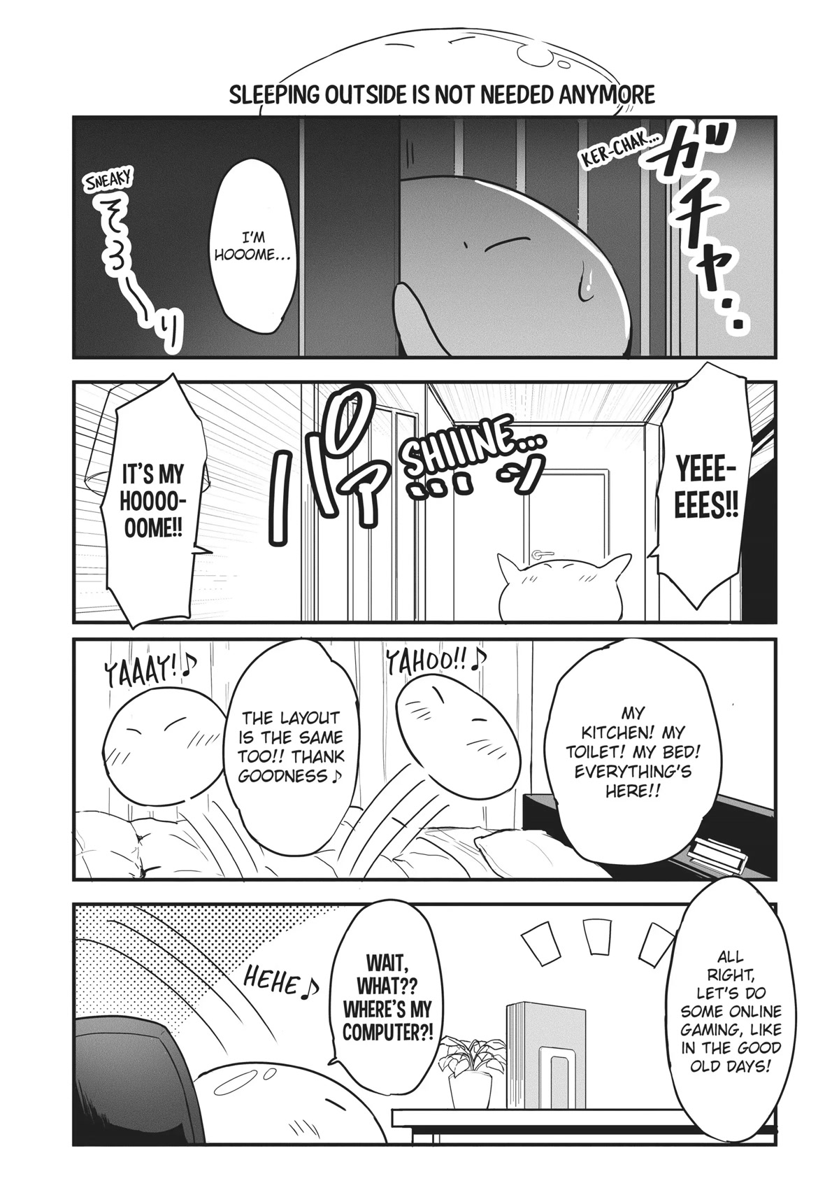 Tensei Shite mo Shachiku Datta Ken Chapter 3.5 page 9 - Chapter 3.5: Rimuru and His First Time Coming Home