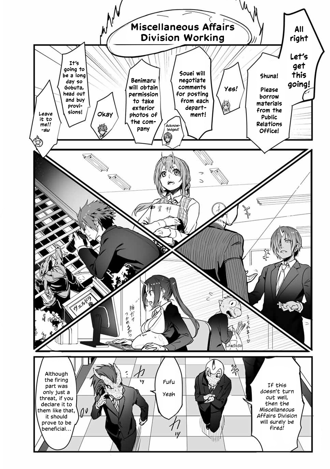 Tensei Shite mo Shachiku Datta Ken Chapter 3 page 7 - Chapter 3: Rimuru and His Delightful Friends and Their First Mission