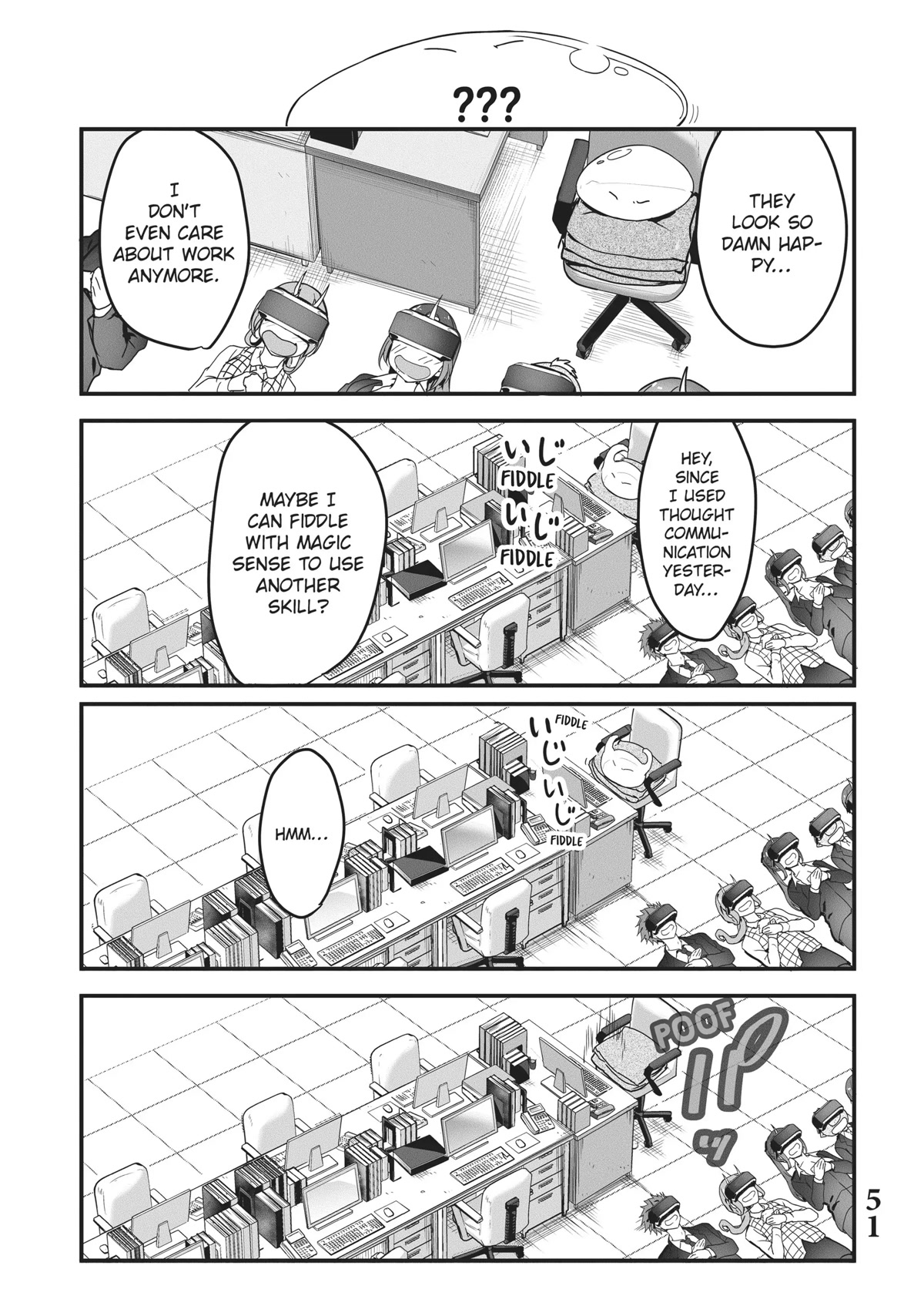 Tensei Shite mo Shachiku Datta Ken Chapter 4 page 5 - Chapter 4: Rimuru and His Cheerful Coworker's VR Home