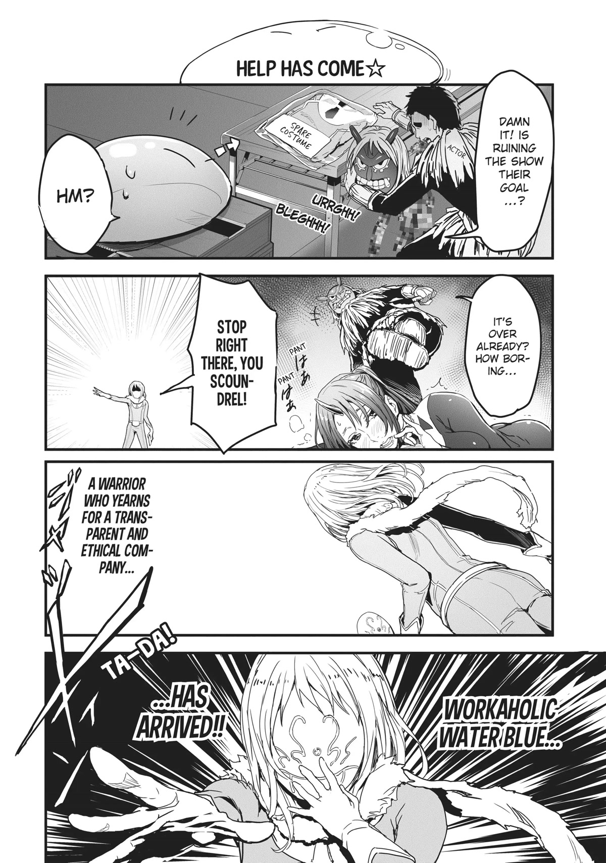 Tensei Shite mo Shachiku Datta Ken Chapter 5 page 10 - Chapter 5: Rimuru and His Cheerful Coworker's Greatest Showtime