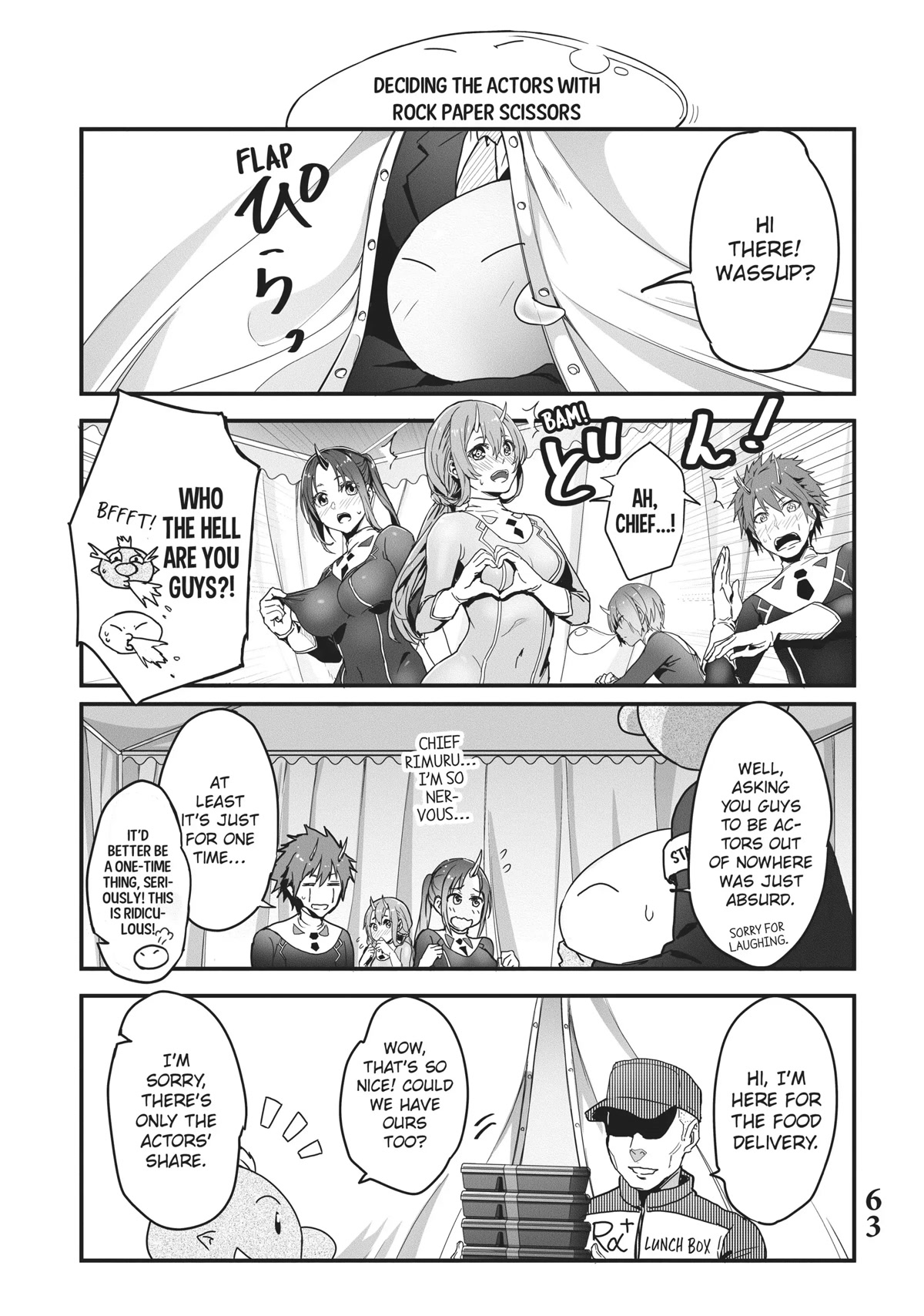 Tensei Shite mo Shachiku Datta Ken Chapter 5 page 3 - Chapter 5: Rimuru and His Cheerful Coworker's Greatest Showtime