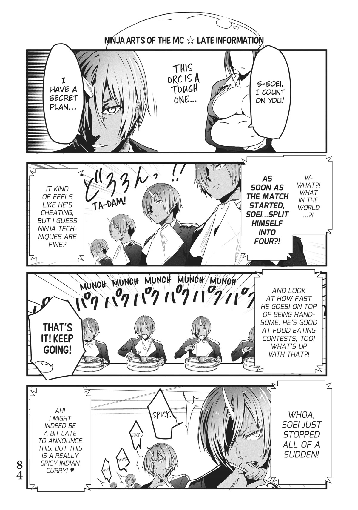 Tensei Shite mo Shachiku Datta Ken Chapter 6 page 10 - Chapter 6: Rimuru and His Cheerful Coworker's At the Staff Canteen