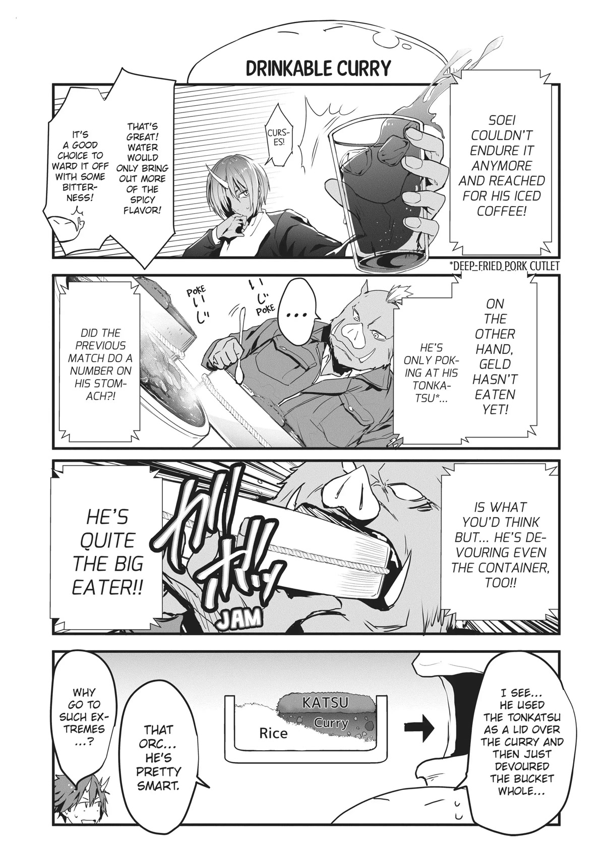 Tensei Shite mo Shachiku Datta Ken Chapter 6 page 11 - Chapter 6: Rimuru and His Cheerful Coworker's At the Staff Canteen