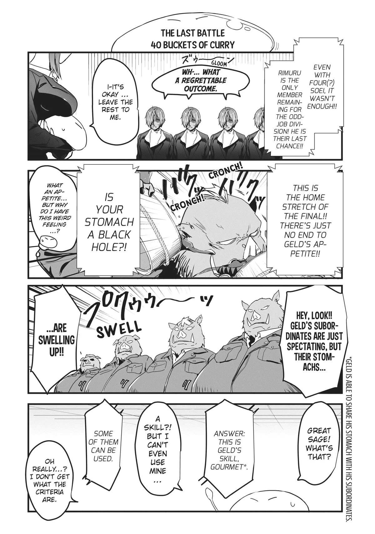 Tensei Shite mo Shachiku Datta Ken Chapter 6 page 12 - Chapter 6: Rimuru and His Cheerful Coworker's At the Staff Canteen