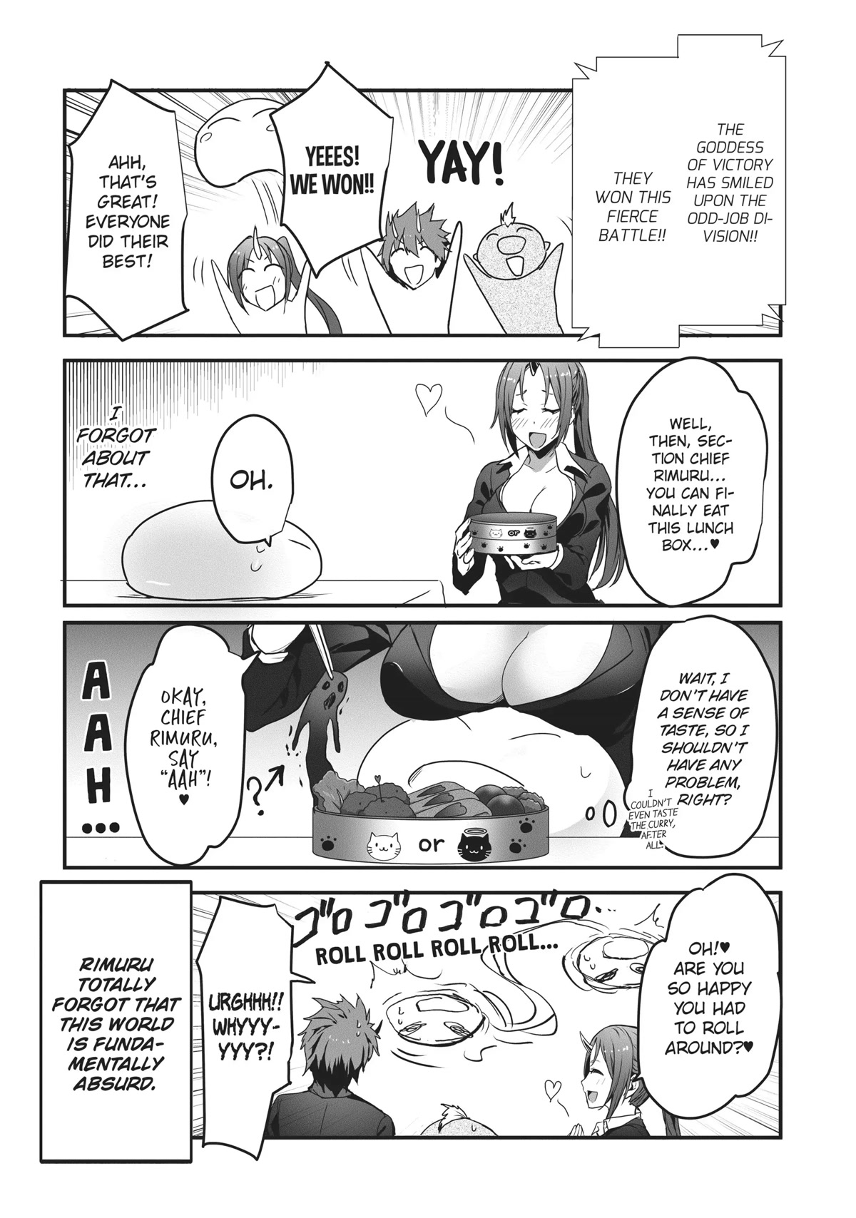Tensei Shite mo Shachiku Datta Ken Chapter 6 page 14 - Chapter 6: Rimuru and His Cheerful Coworker's At the Staff Canteen