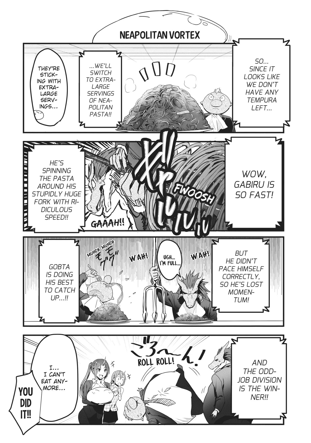 Tensei Shite mo Shachiku Datta Ken Chapter 6 page 8 - Chapter 6: Rimuru and His Cheerful Coworker's At the Staff Canteen