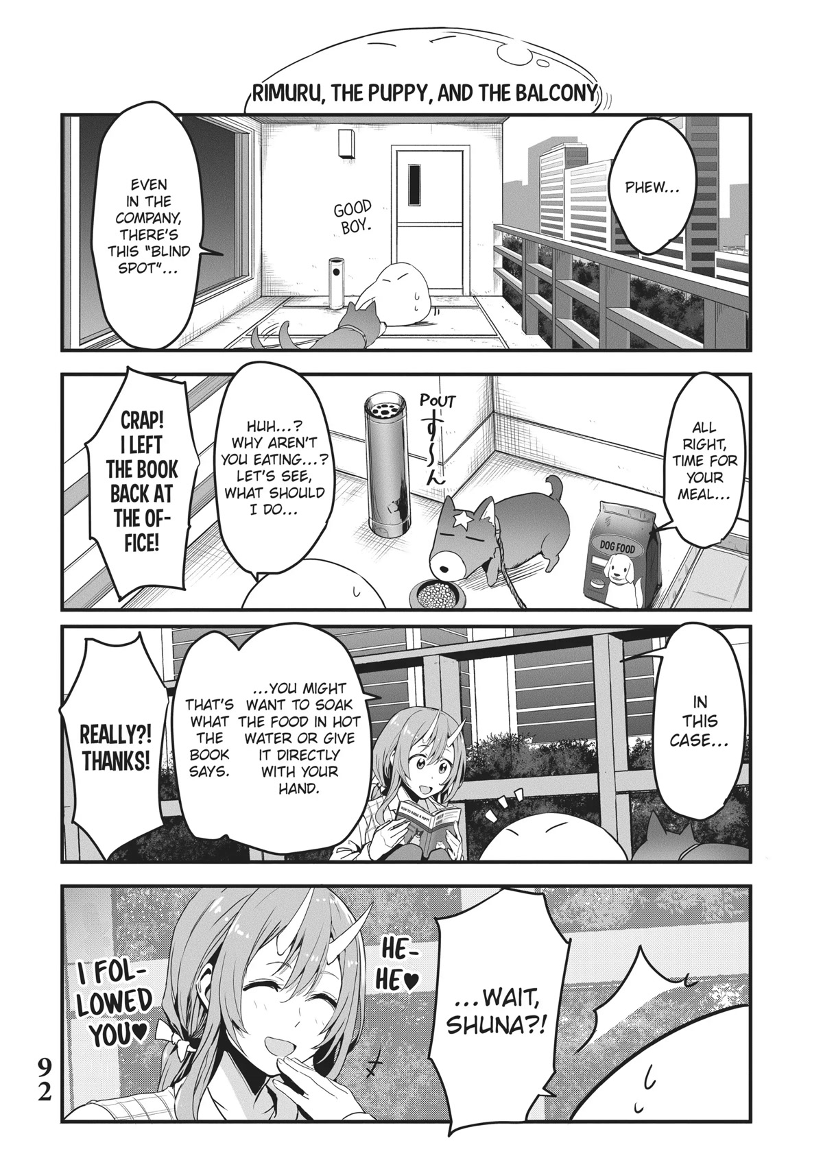 Tensei Shite mo Shachiku Datta Ken Chapter 7 page 4 - Chapter 7: Rimuru and the Dog