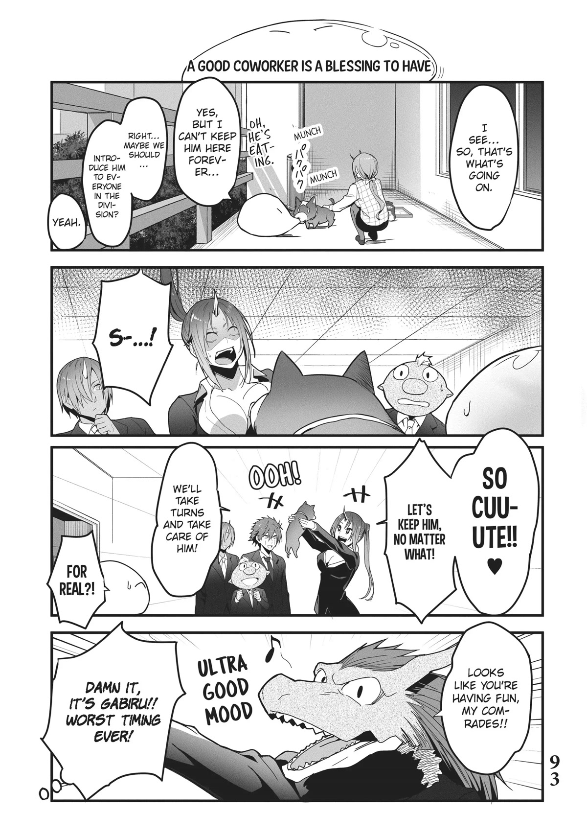 Tensei Shite mo Shachiku Datta Ken Chapter 7 page 5 - Chapter 7: Rimuru and the Dog