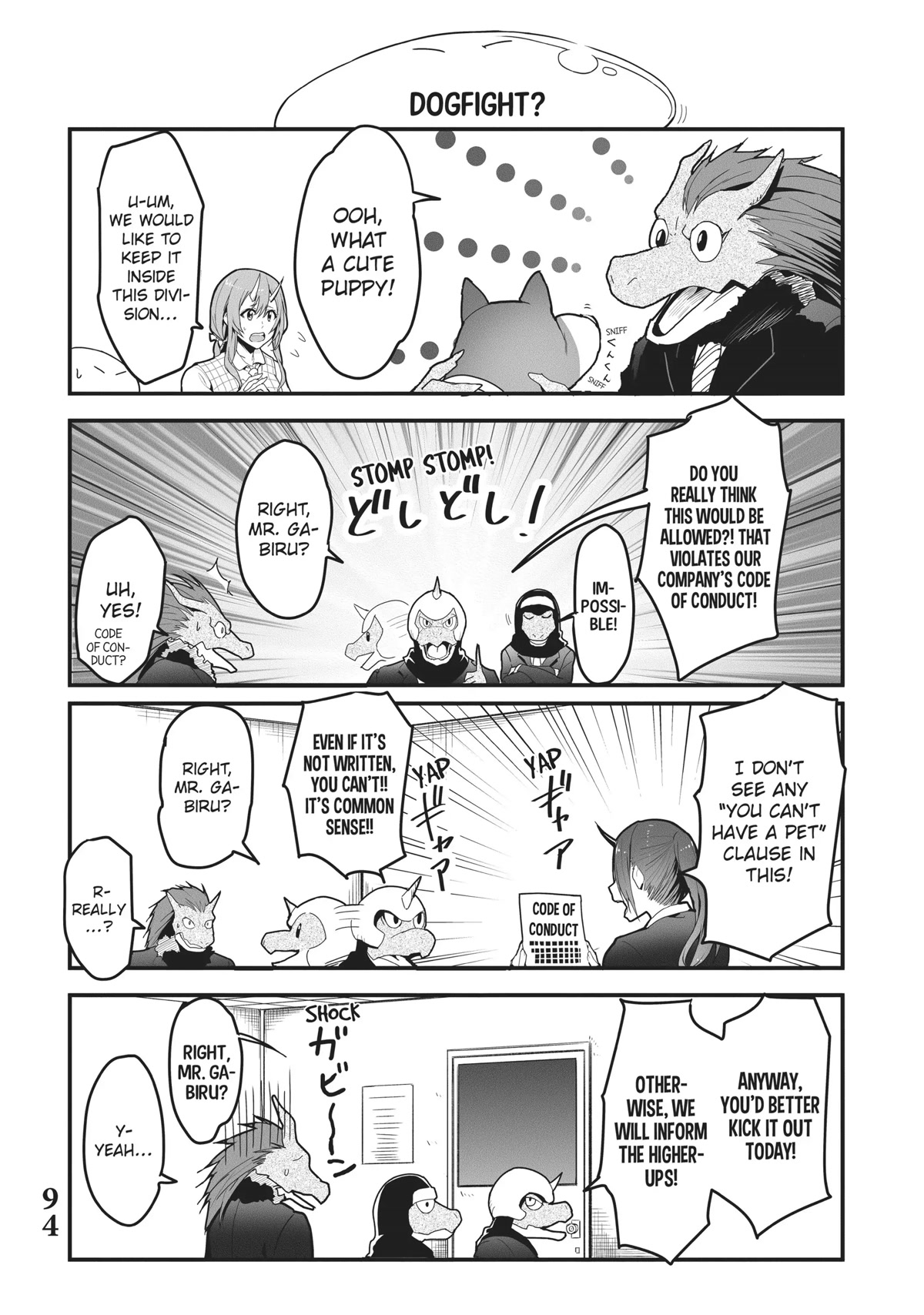Tensei Shite mo Shachiku Datta Ken Chapter 7 page 6 - Chapter 7: Rimuru and the Dog
