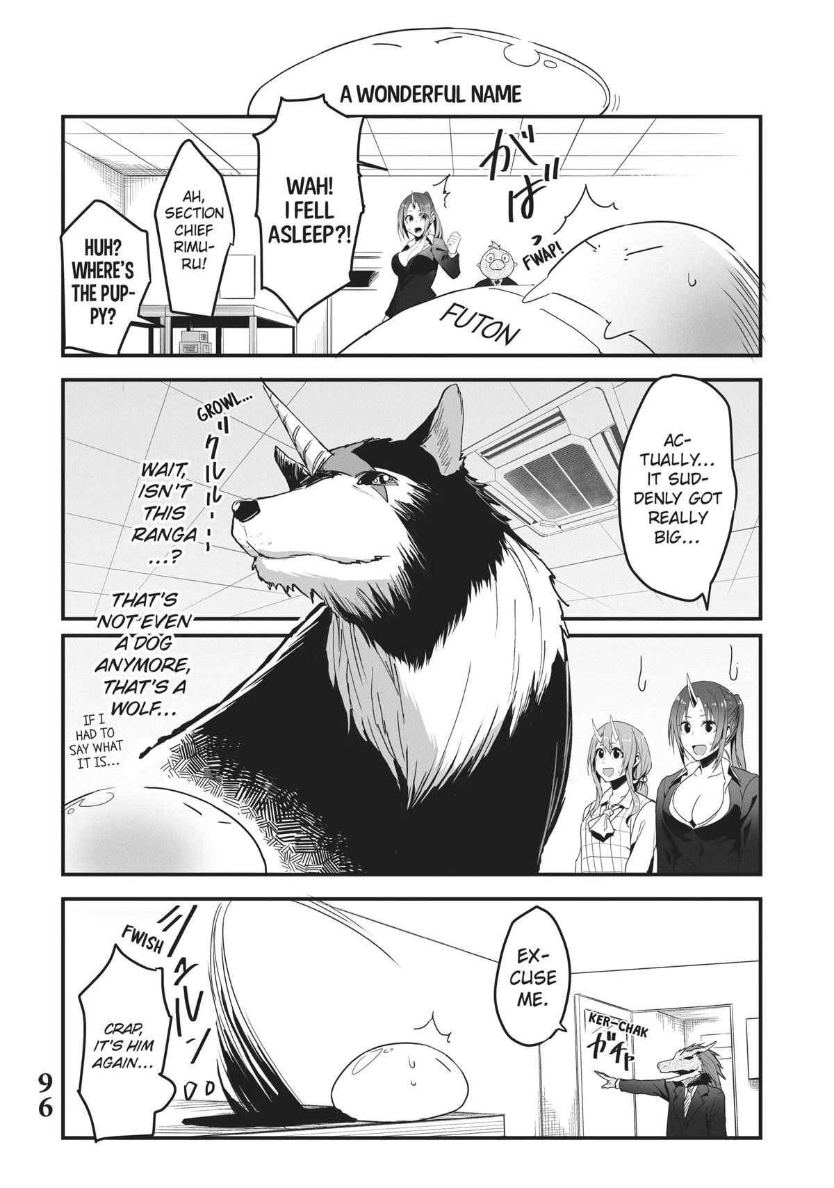 Tensei Shite mo Shachiku Datta Ken Chapter 7 page 8 - Chapter 7: Rimuru and the Dog