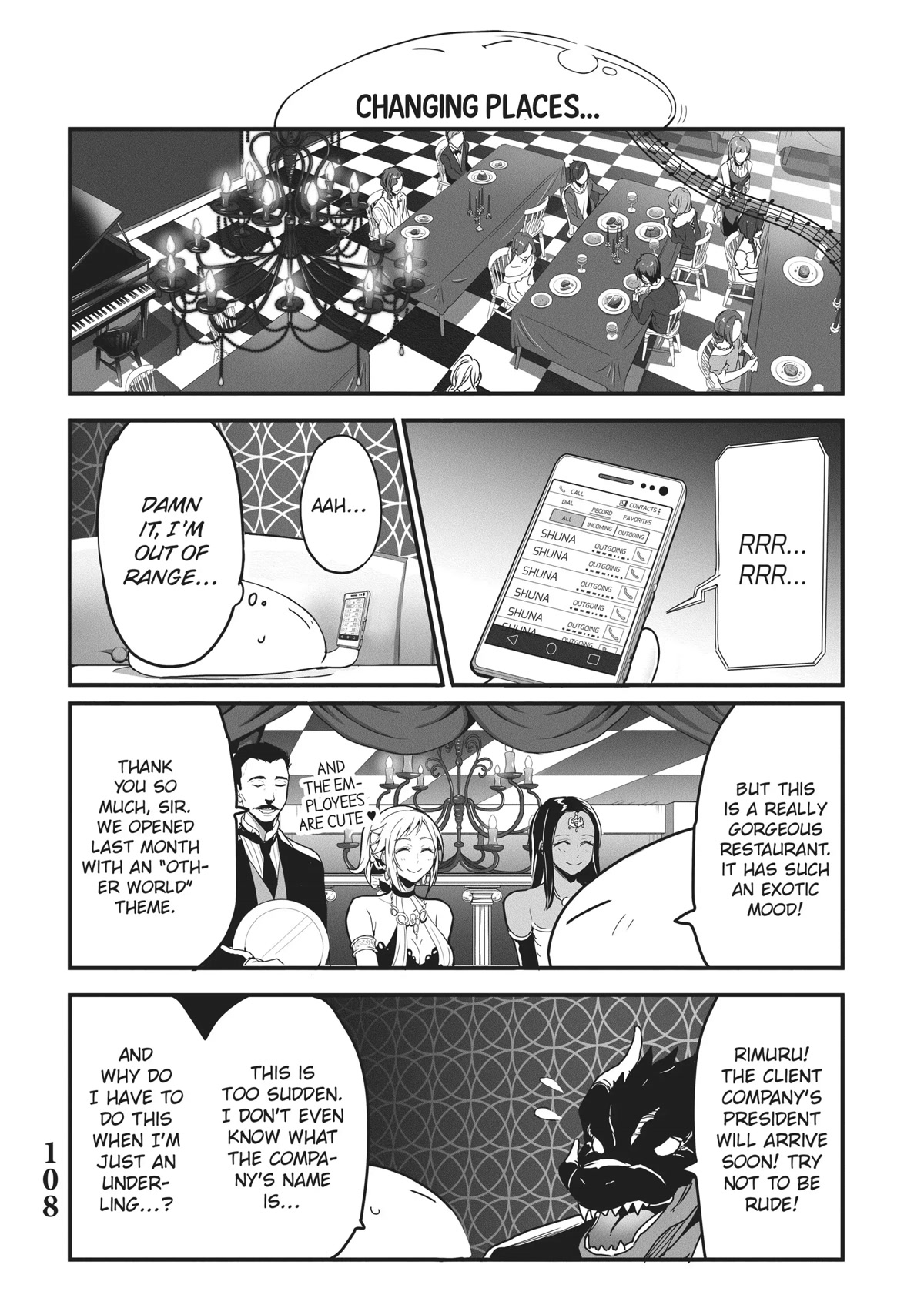 Tensei Shite mo Shachiku Datta Ken Chapter 8 page 10 - Chapter 8: Rimuru and His Cheerful Coworker's Drinking Time