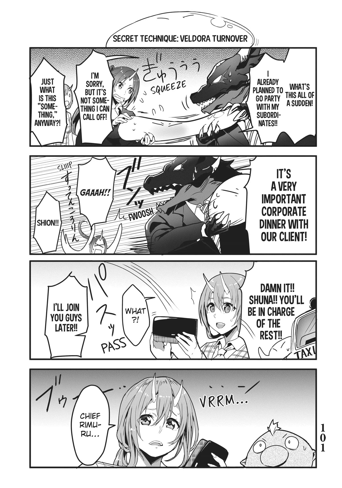 Tensei Shite mo Shachiku Datta Ken Chapter 8 page 3 - Chapter 8: Rimuru and His Cheerful Coworker's Drinking Time