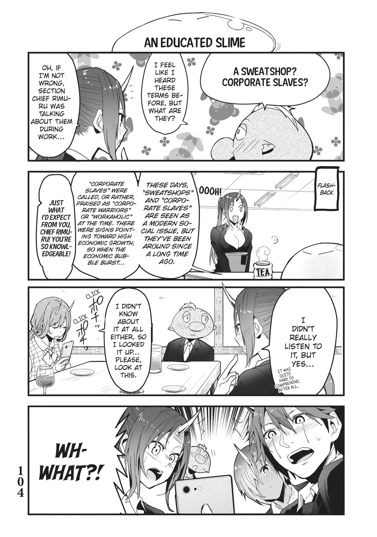 Tensei Shite mo Shachiku Datta Ken Chapter 8 page 6 - Chapter 8: Rimuru and His Cheerful Coworker's Drinking Time
