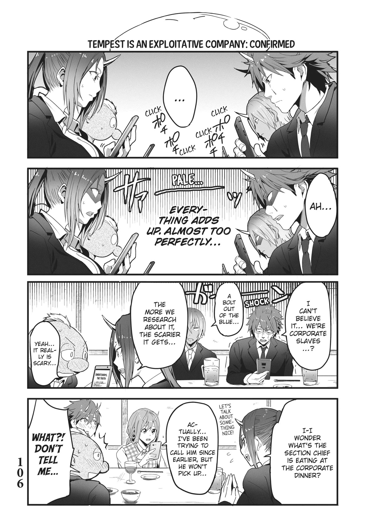 Tensei Shite mo Shachiku Datta Ken Chapter 8 page 8 - Chapter 8: Rimuru and His Cheerful Coworker's Drinking Time