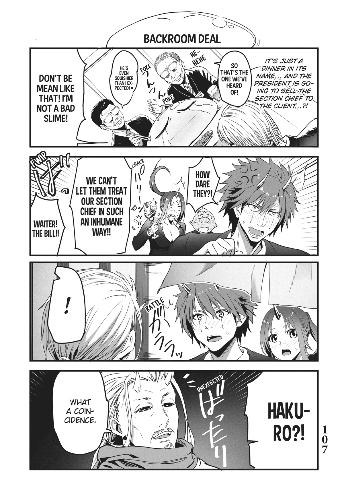 Tensei Shite mo Shachiku Datta Ken Chapter 8 page 9 - Chapter 8: Rimuru and His Cheerful Coworker's Drinking Time
