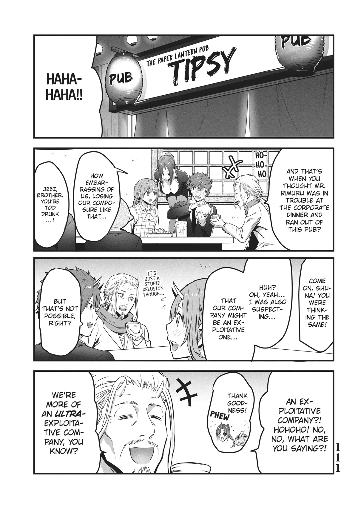 Tensei Shite mo Shachiku Datta Ken Chapter 9 page 1 - Chapter 9: Entertaining the Guest With Rimuru