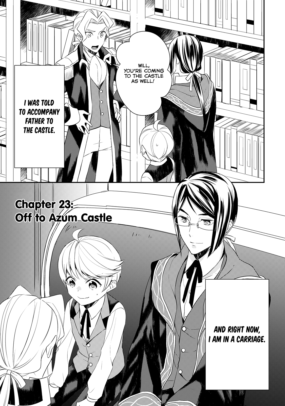 Tenseishichatta yo (Iya, Gomen) Chapter 23 page 2 - Chapter 23: Off to Azum Castle