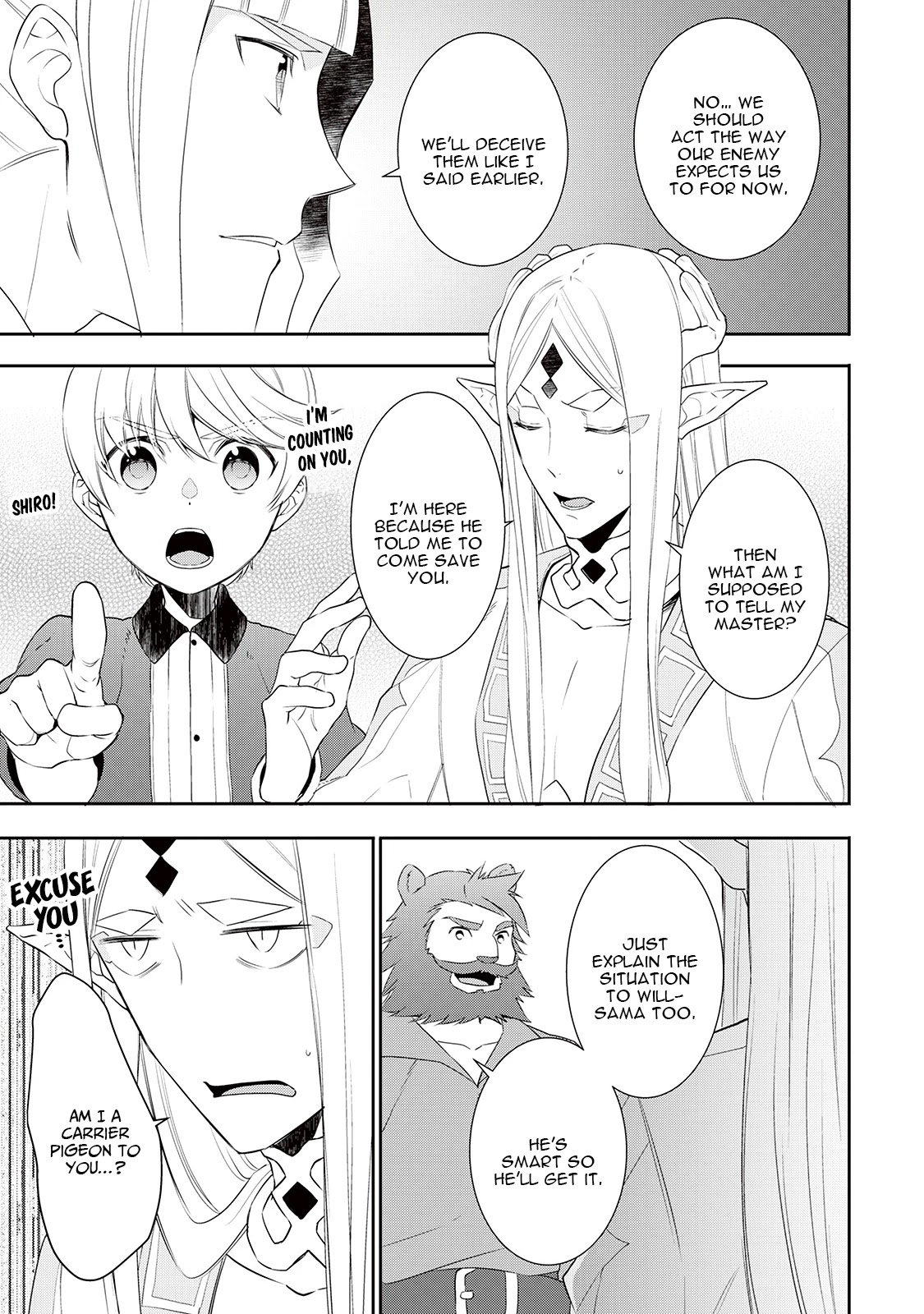 Tenseishichatta yo (Iya, Gomen) Chapter 29 page 4 - Chapter 29: Shiro, Making an Effort!!
