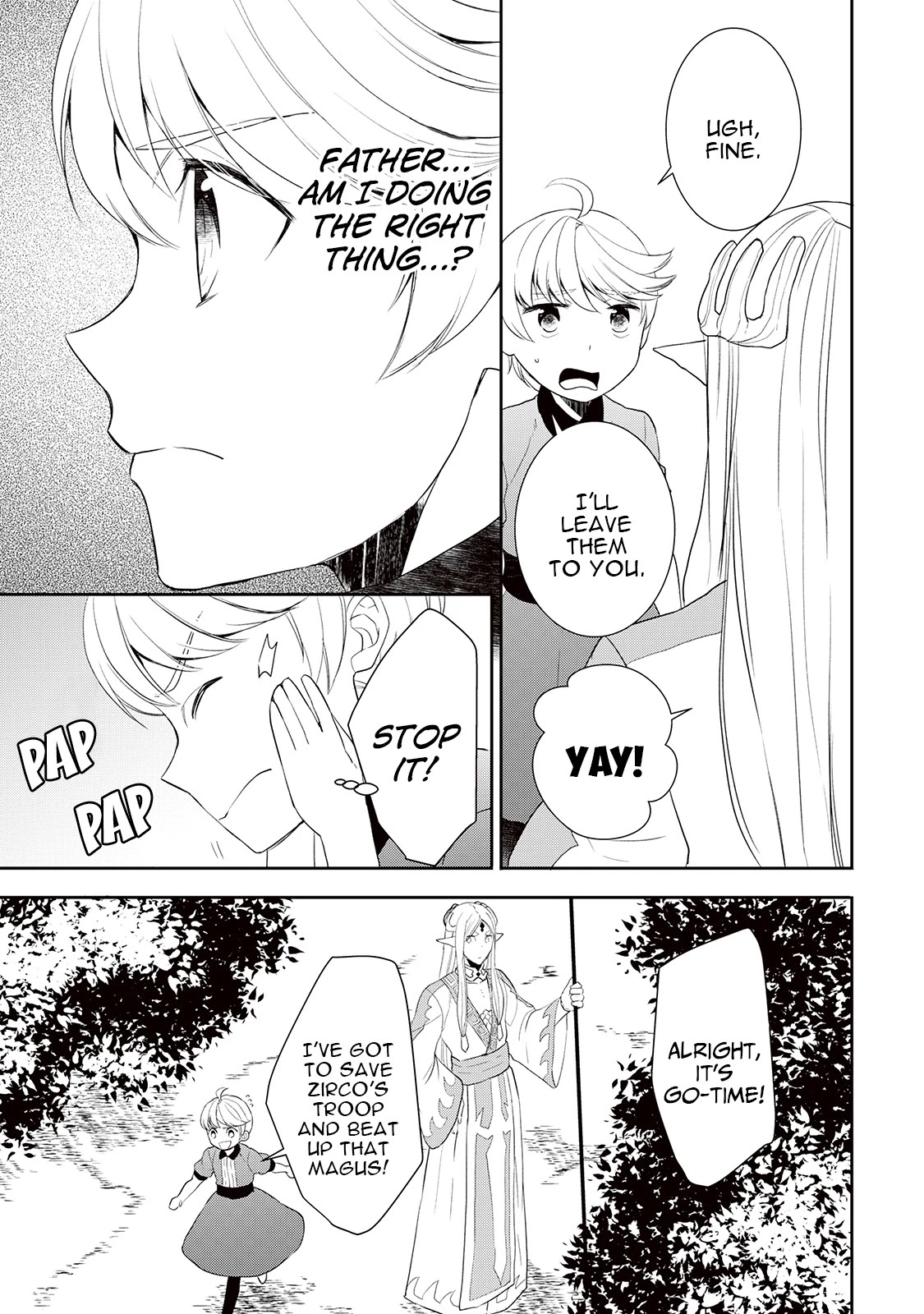 Tenseishichatta yo (Iya, Gomen) Chapter 31 page 11 - Chapter 31: To Each His Own Battle