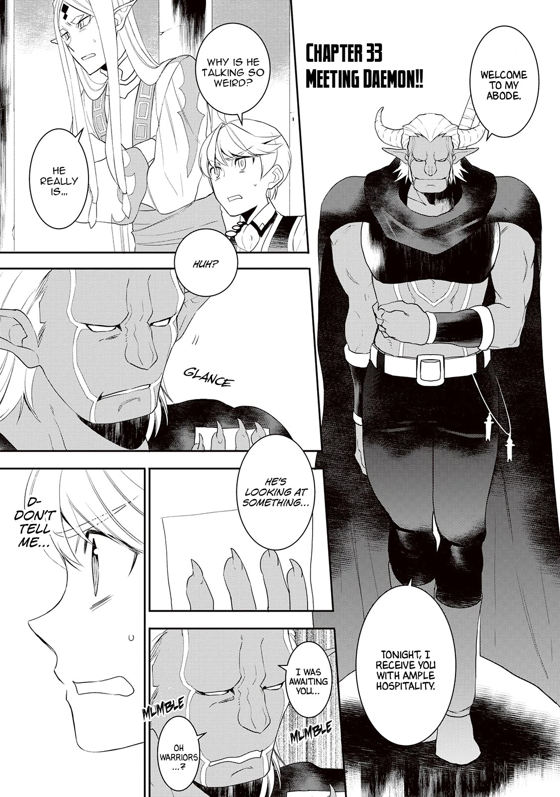 Tenseishichatta yo (Iya, Gomen) Chapter 33 page 2 - Chapter 33: Meeting Daemon!!