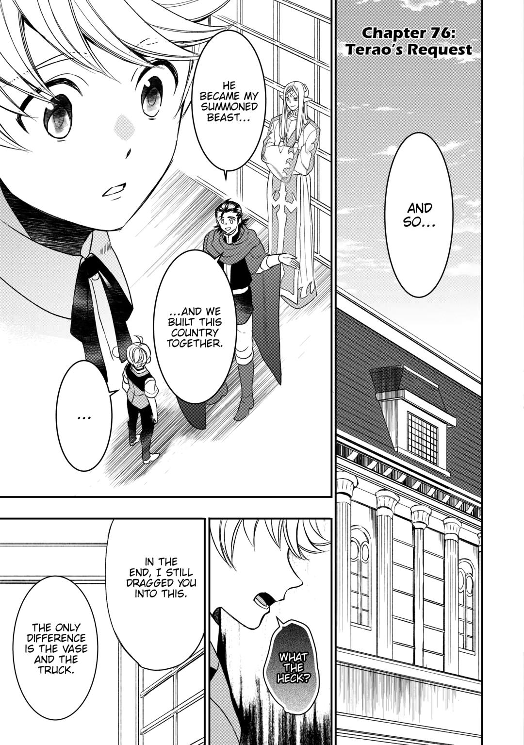 Tenseishichatta yo (Iya, Gomen) Chapter 76 page 1 - Chapter 76