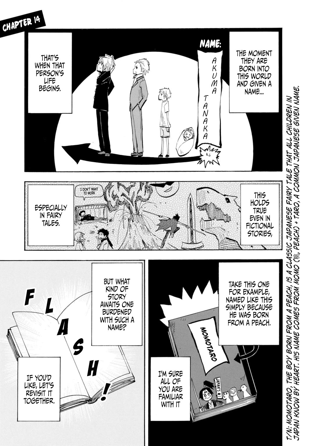 Tenshi-chan to Akuma-kun Chapter 14 page 1 - Chapter 14: The Birth of an Archangel