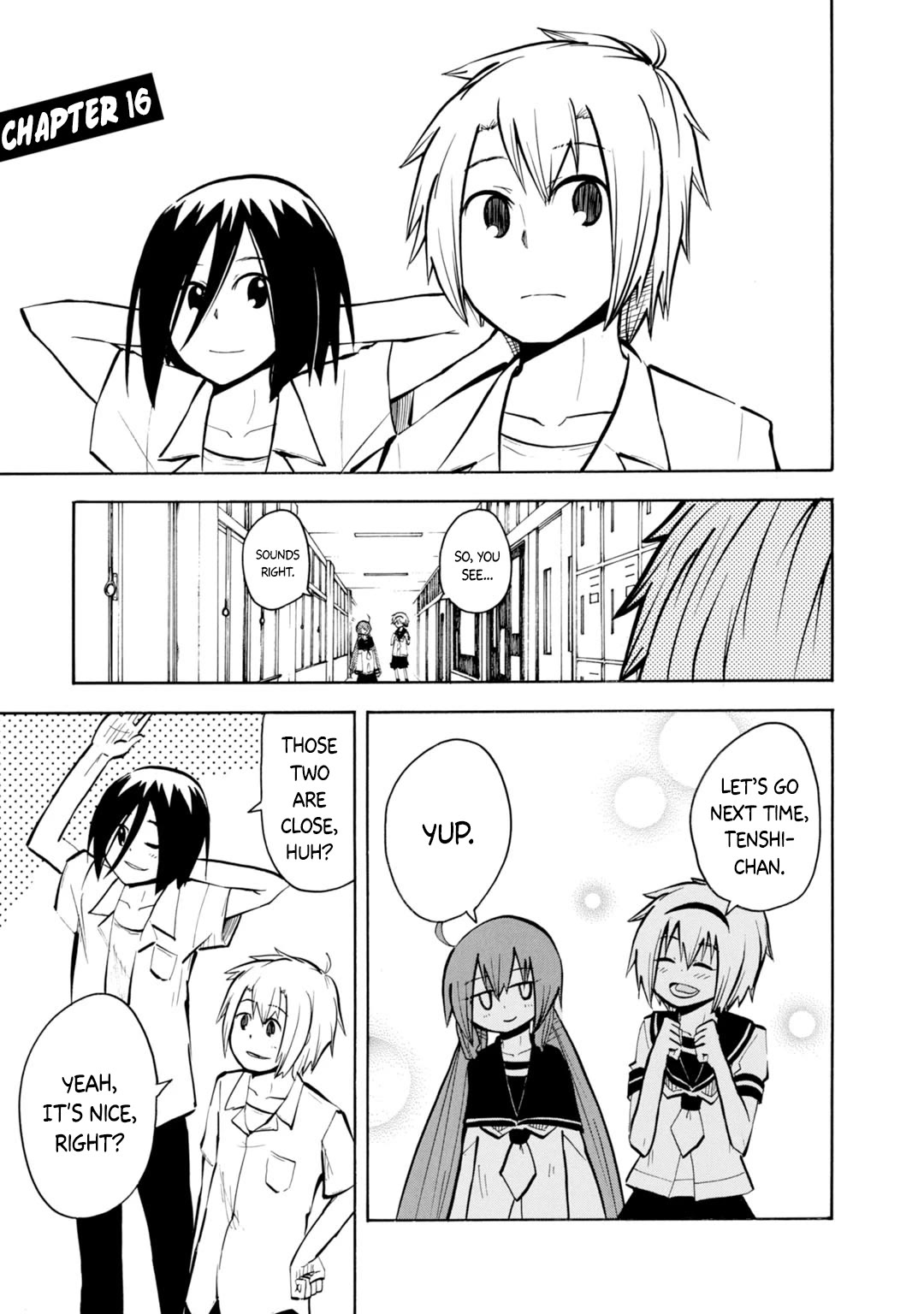 Tenshi-chan to Akuma-kun Chapter 16 page 1 - Chapter 16: I wish I hadn't fallen in love