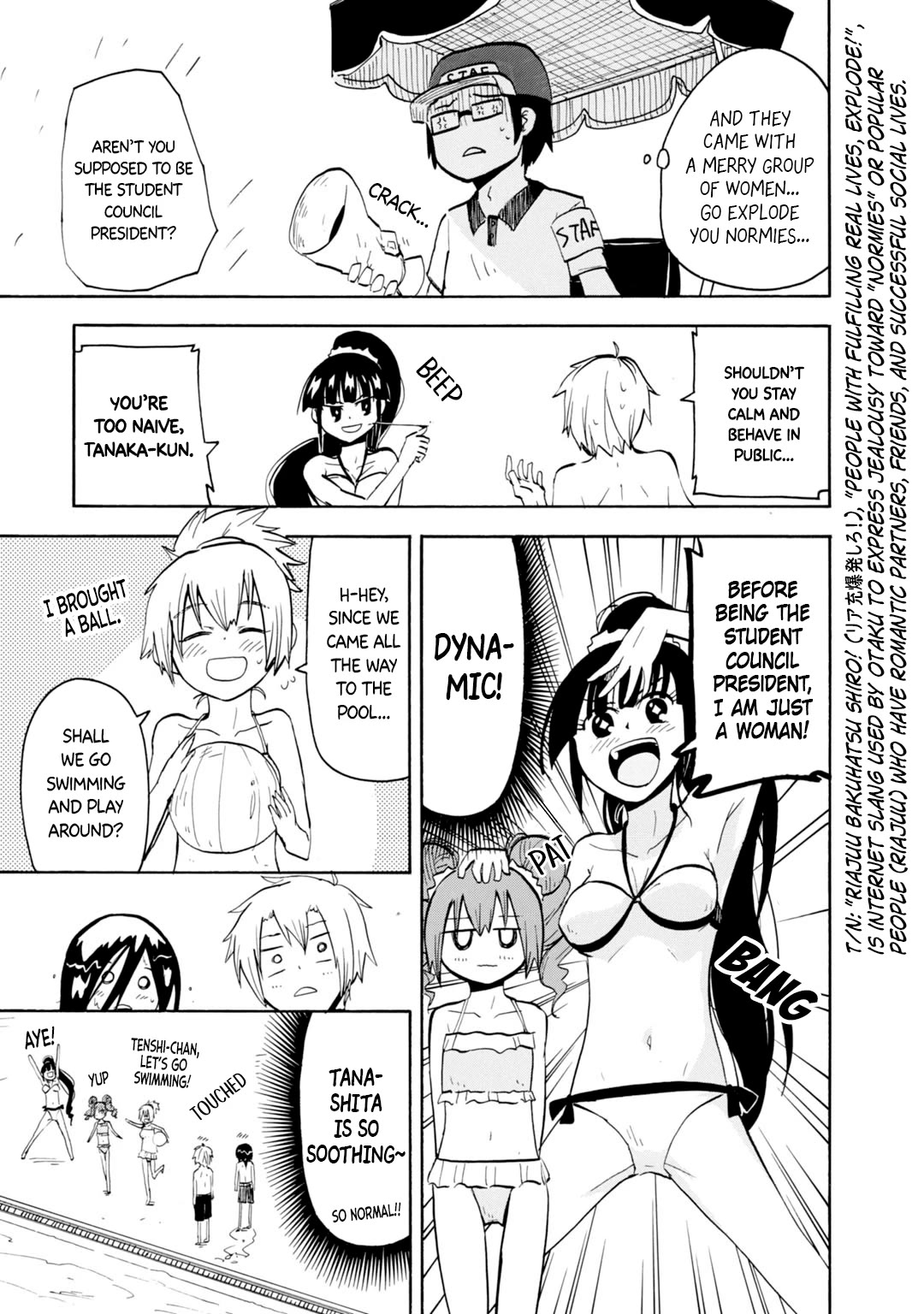 Tenshi-chan to Akuma-kun Chapter 17 page 17 - Chapter 17: Please stop, as it's bothering other customers.