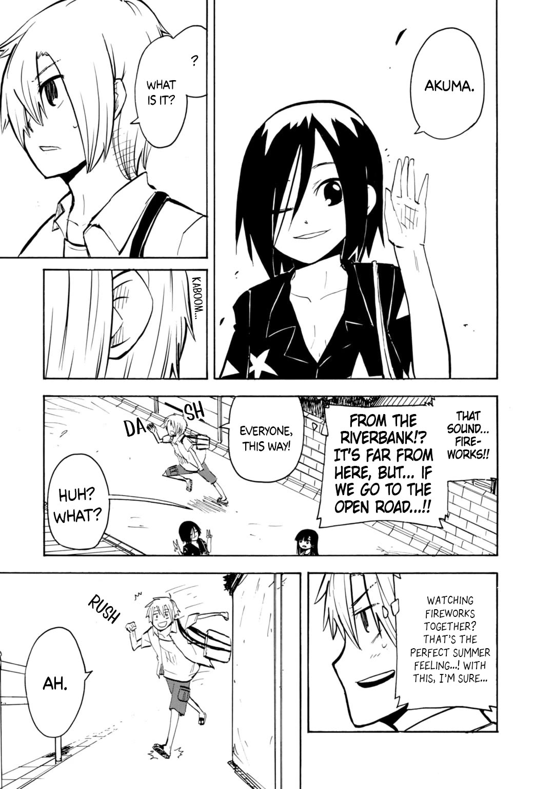 Tenshi-chan to Akuma-kun Chapter 17 page 27 - Chapter 17: Please stop, as it's bothering other customers.