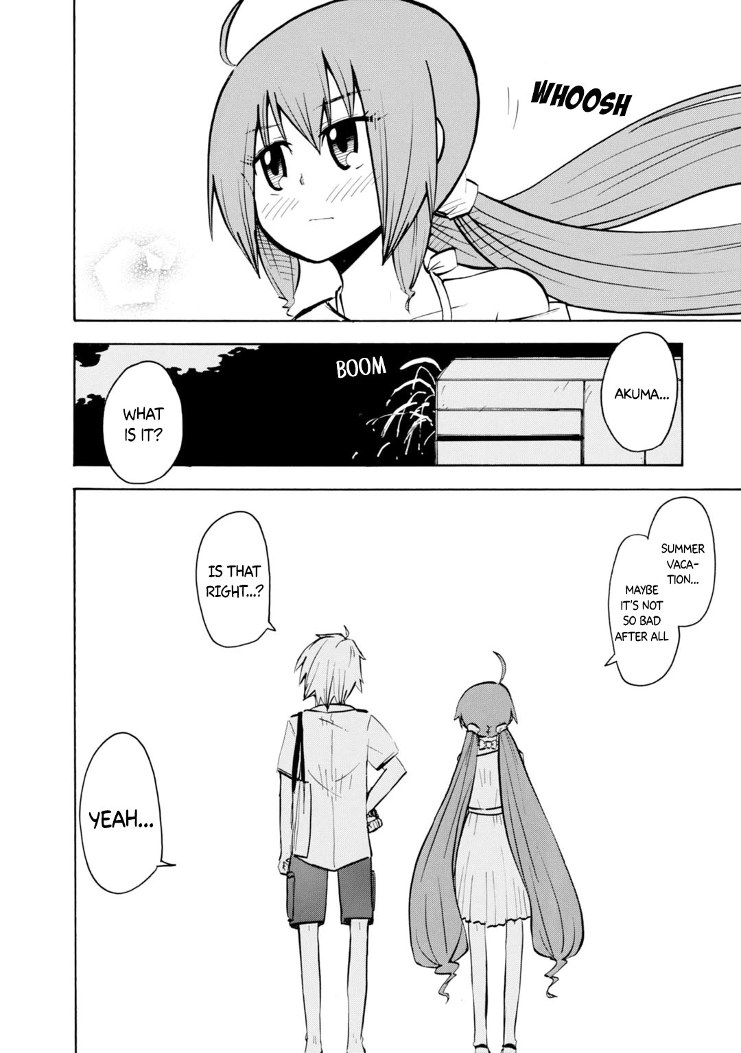 Tenshi-chan to Akuma-kun Chapter 17 page 30 - Chapter 17: Please stop, as it's bothering other customers.