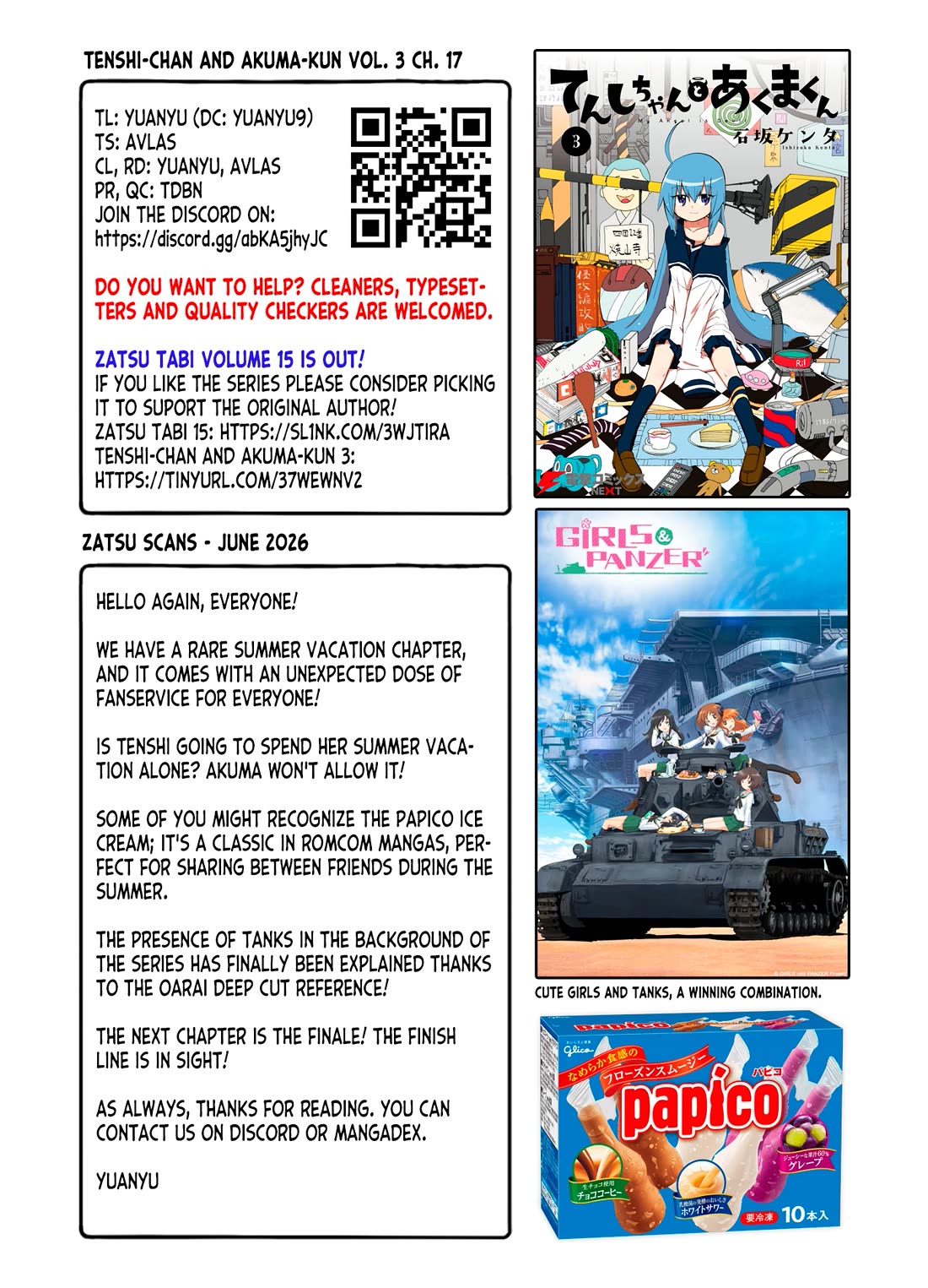 Tenshi-chan to Akuma-kun Chapter 17 page 33 - Chapter 17: Please stop, as it's bothering other customers.
